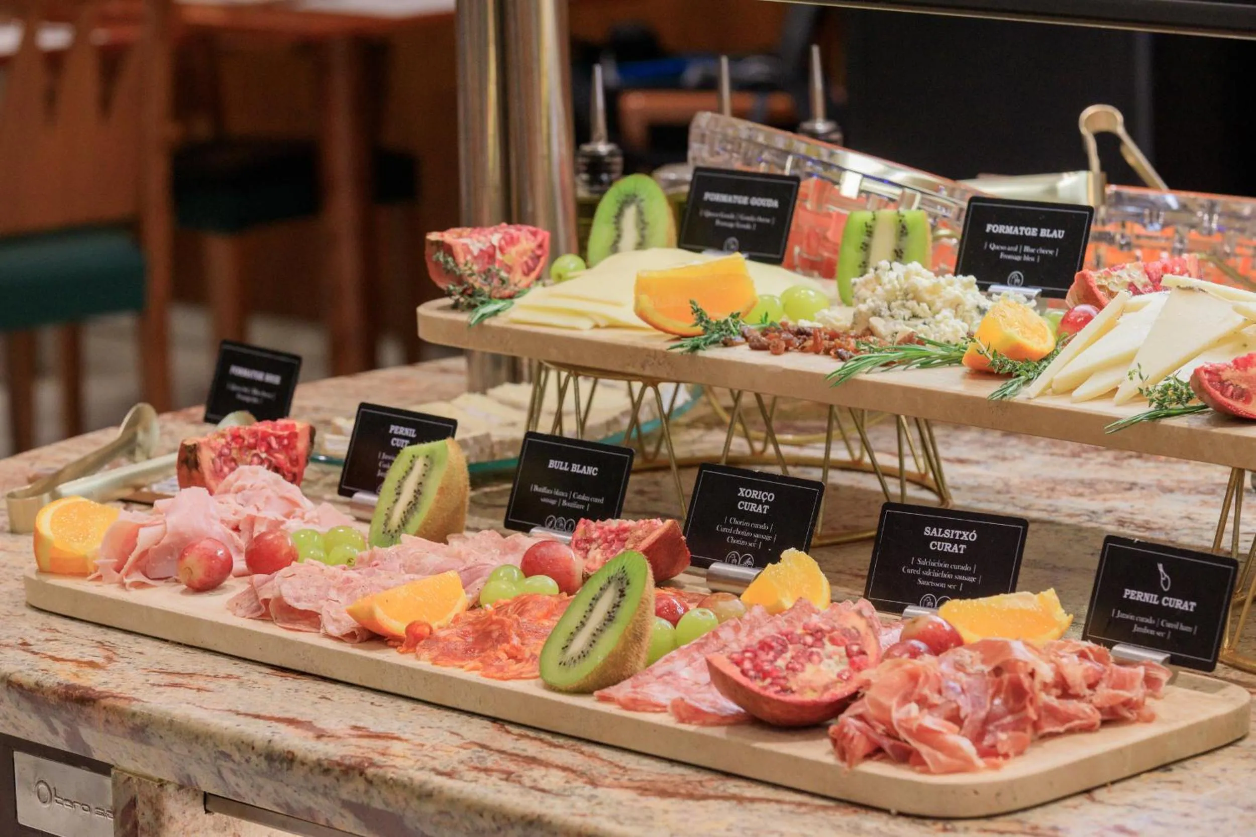Food close-up in Hotel Gótico
