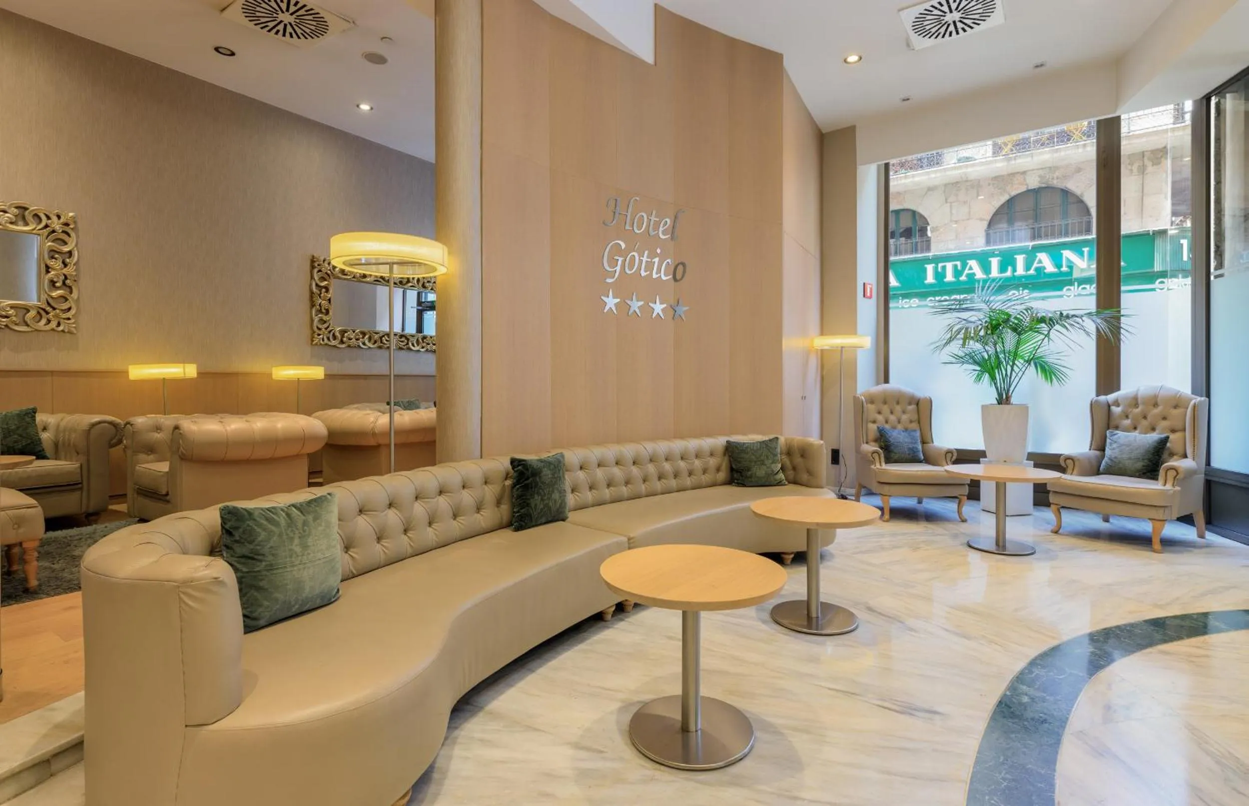 Living room in Hotel Gótico