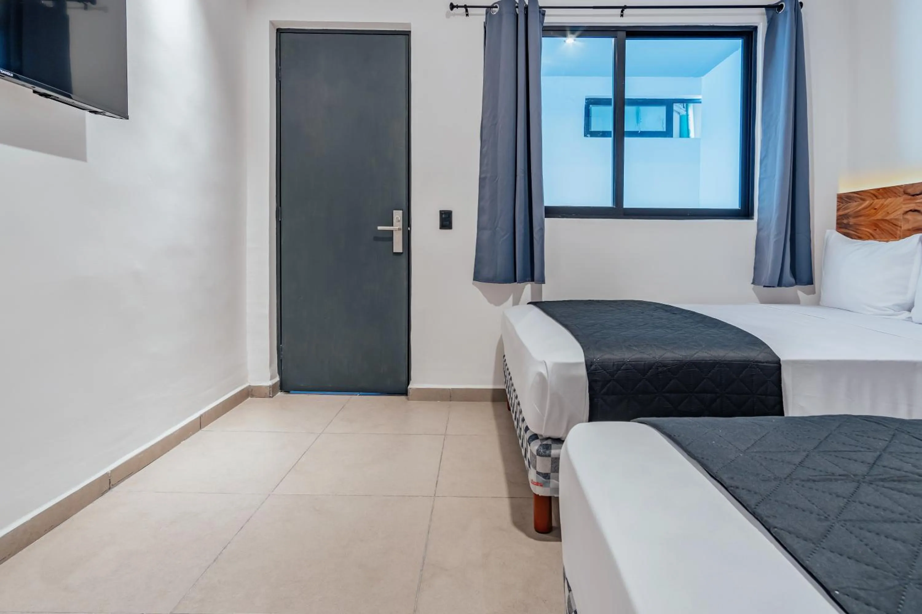 Bedroom, Bed in Hotel Mody Merida