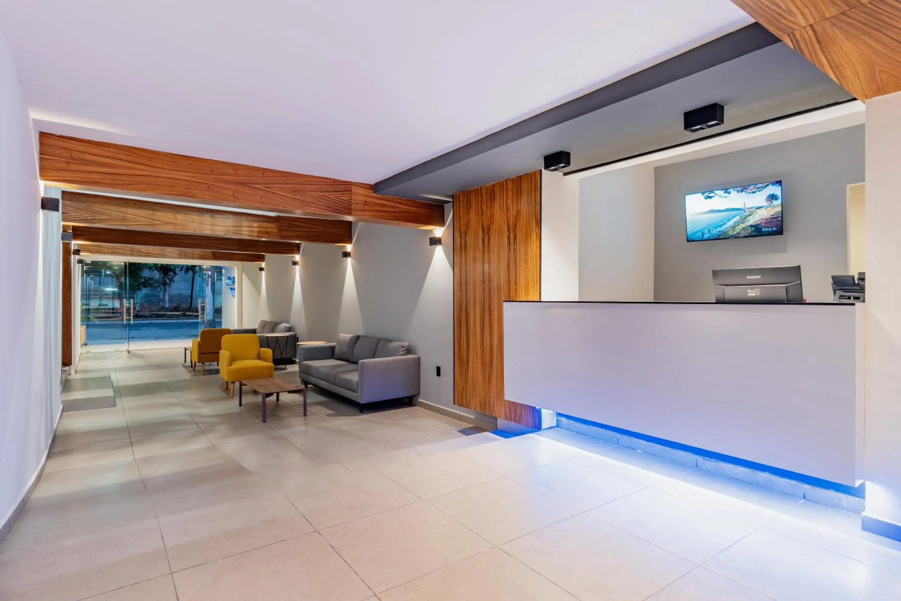 Lobby or reception in Hotel Mody Merida