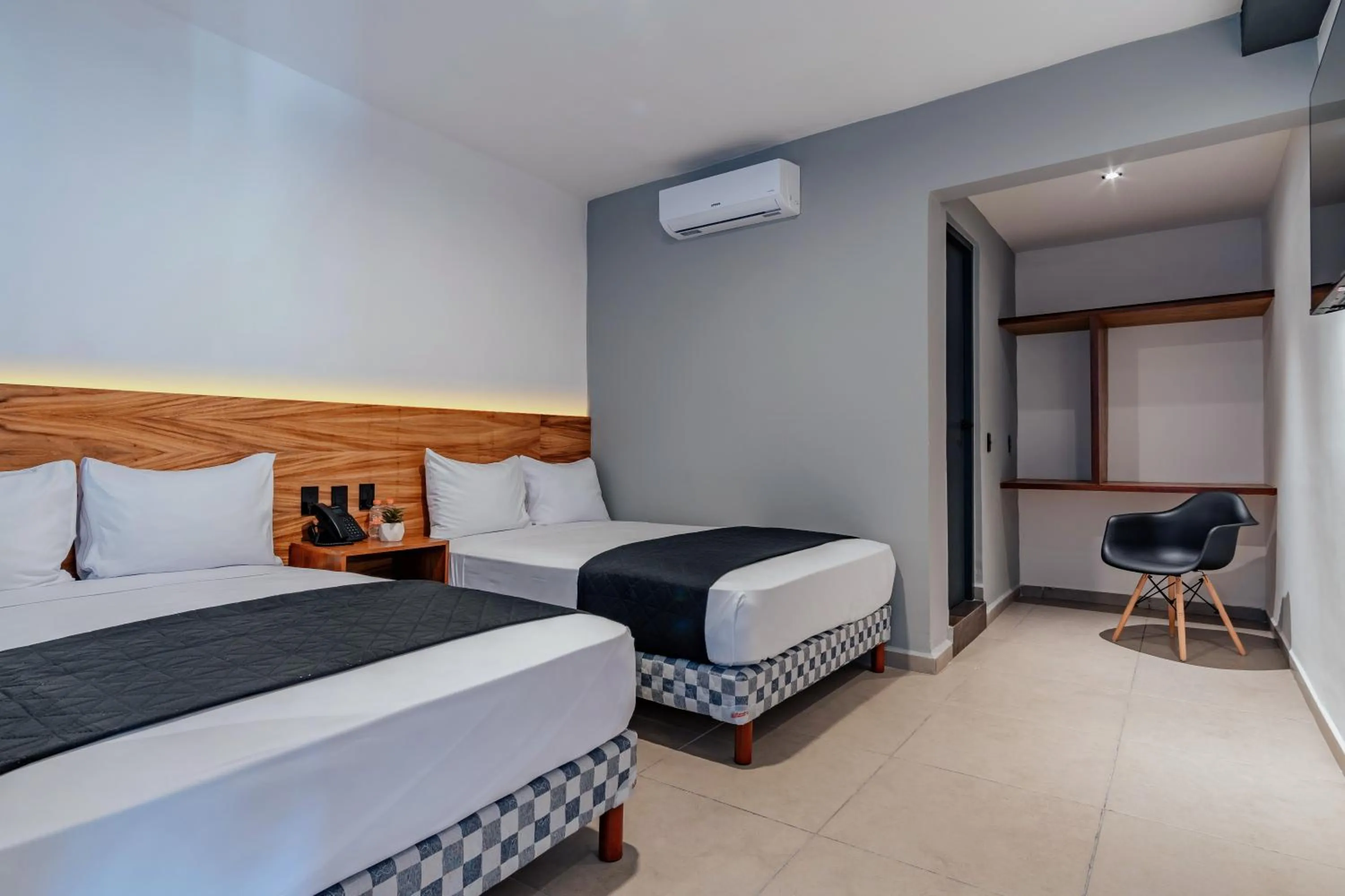 Bed in Hotel Mody Merida