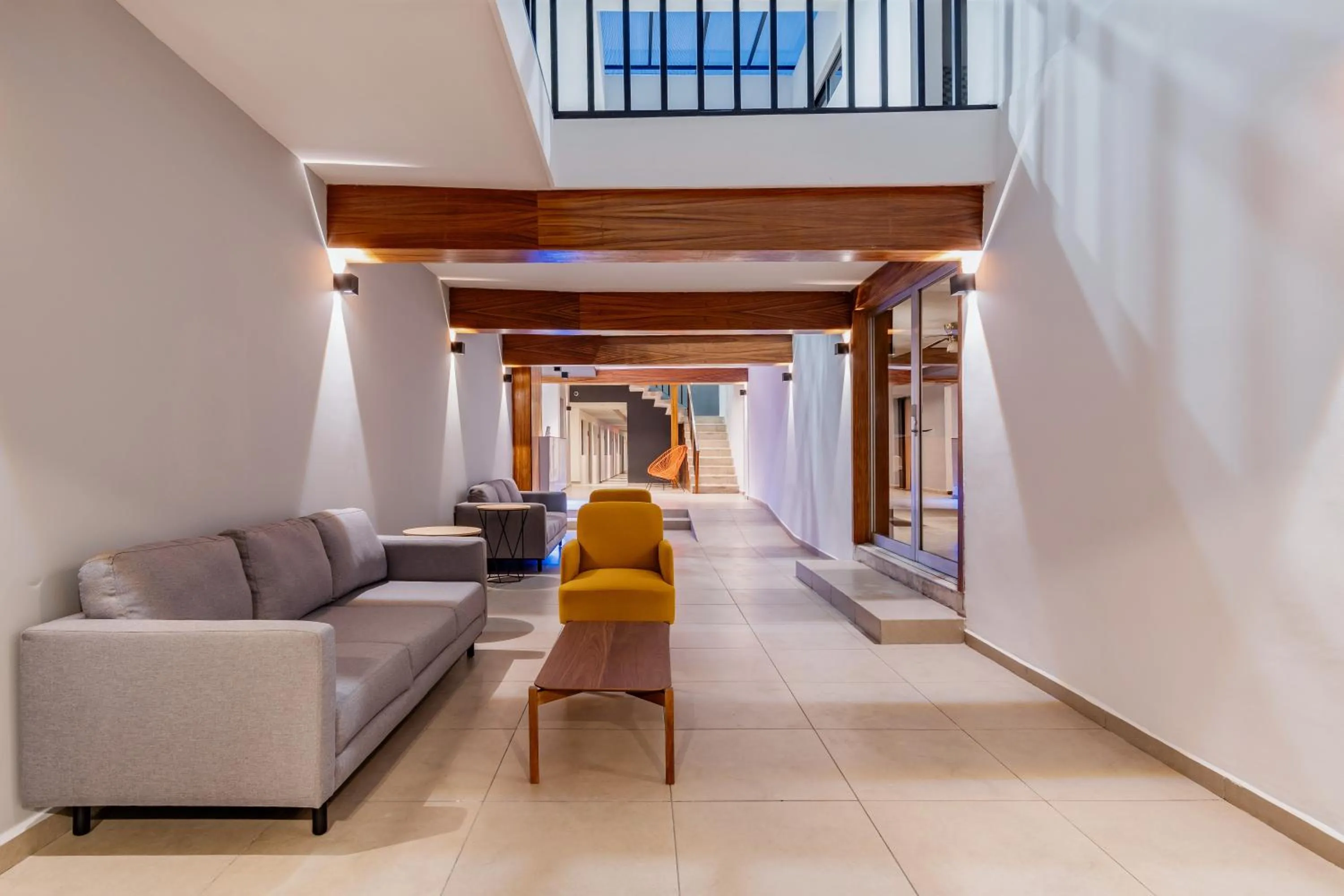 Lobby or reception in Hotel Mody Merida