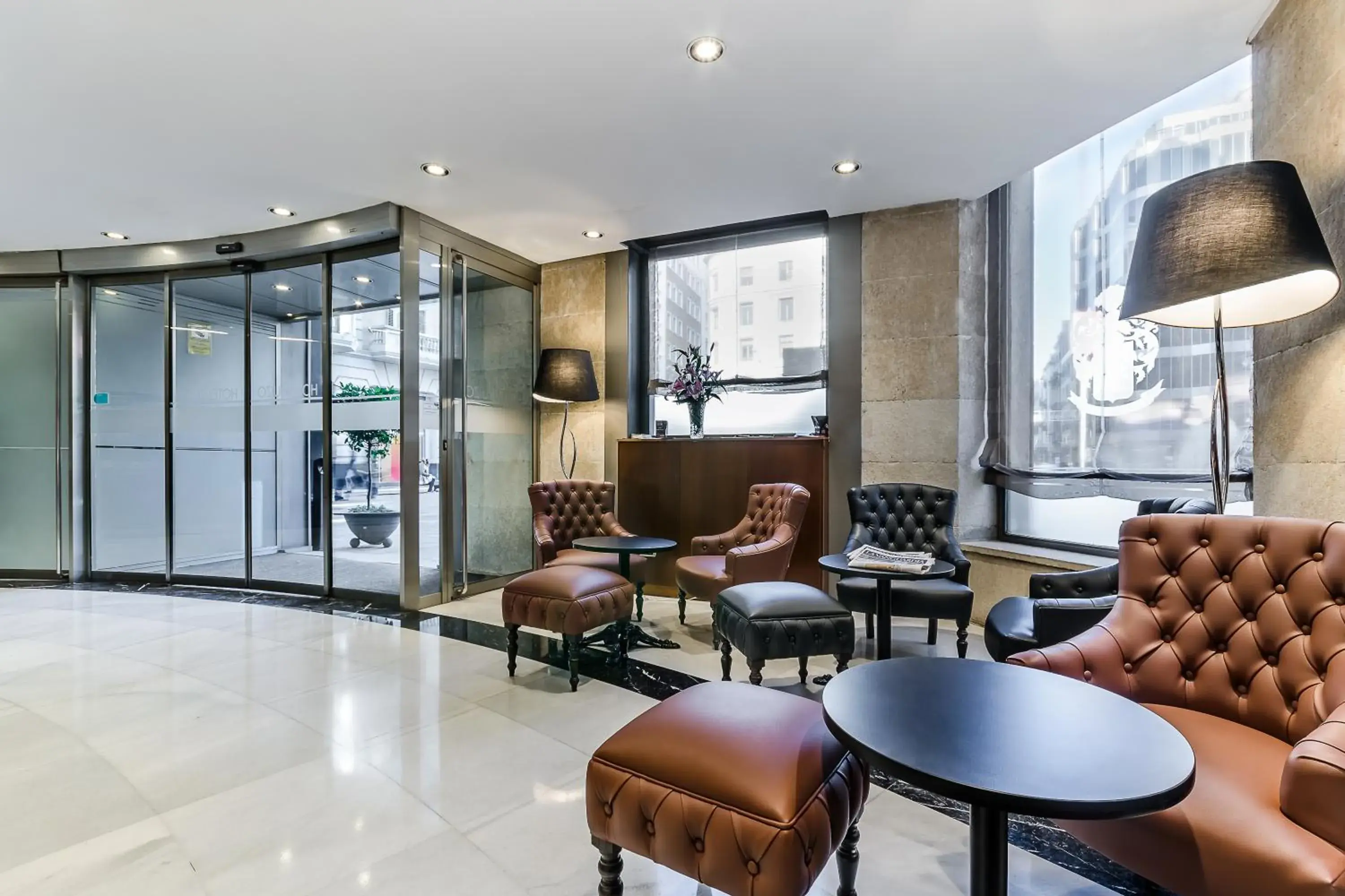 Living room in Hotel Suizo Living room in Hotel Suizo