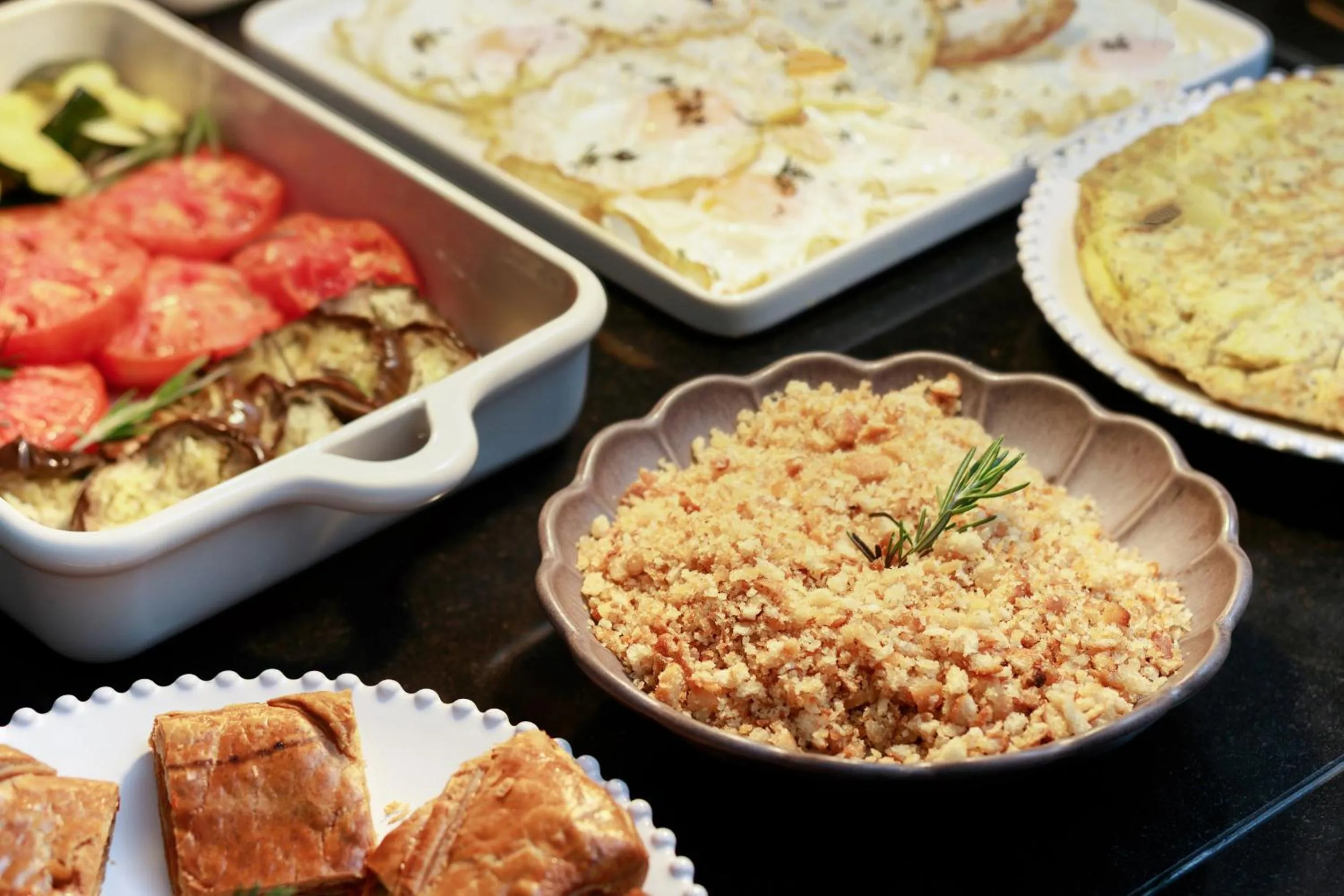 Buffet breakfast in Hotel Pedro I De Aragon 4 Estrellas SUPERIOR