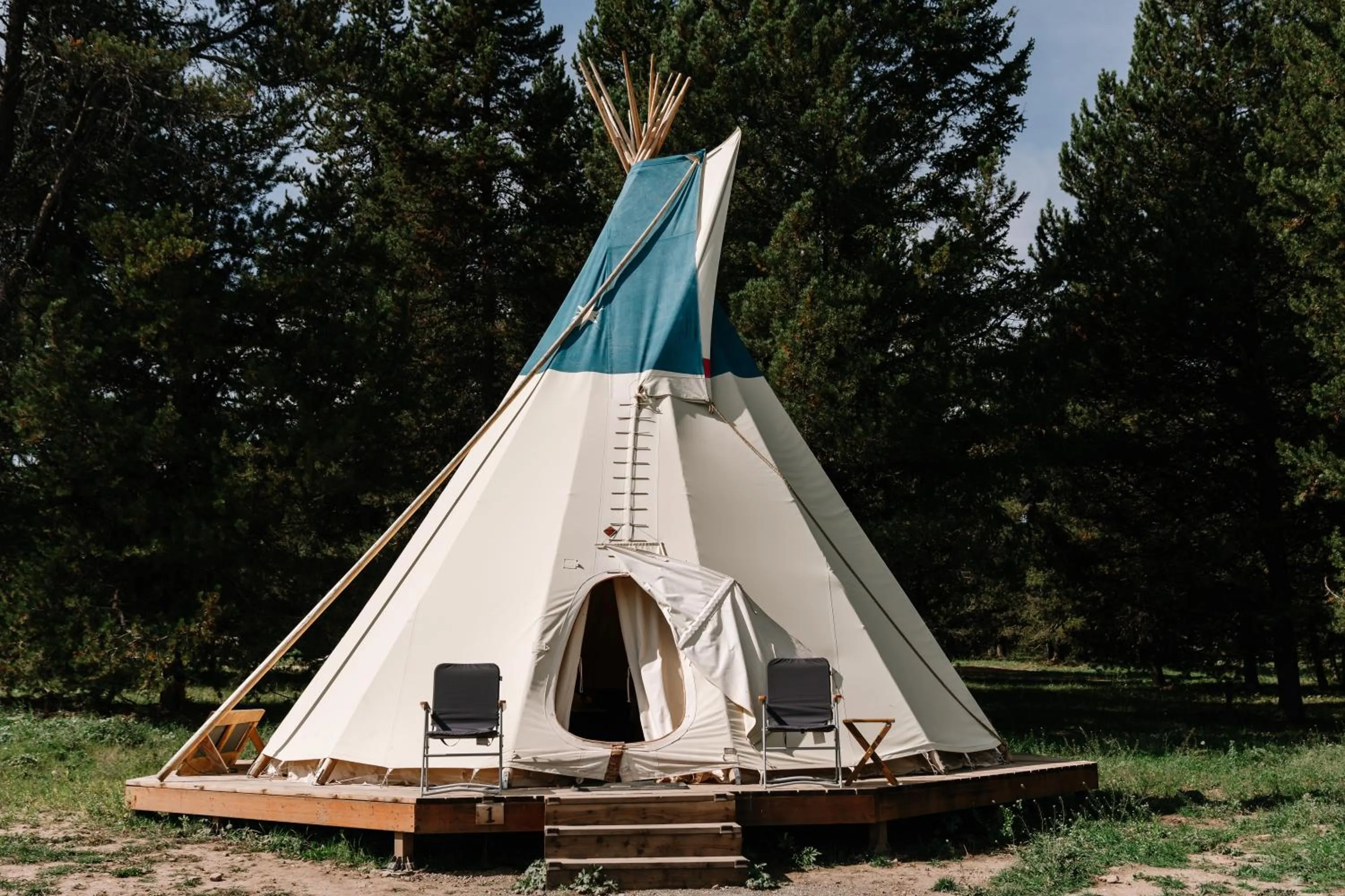 Natural landscape in Starlight Retreat Yellowstone