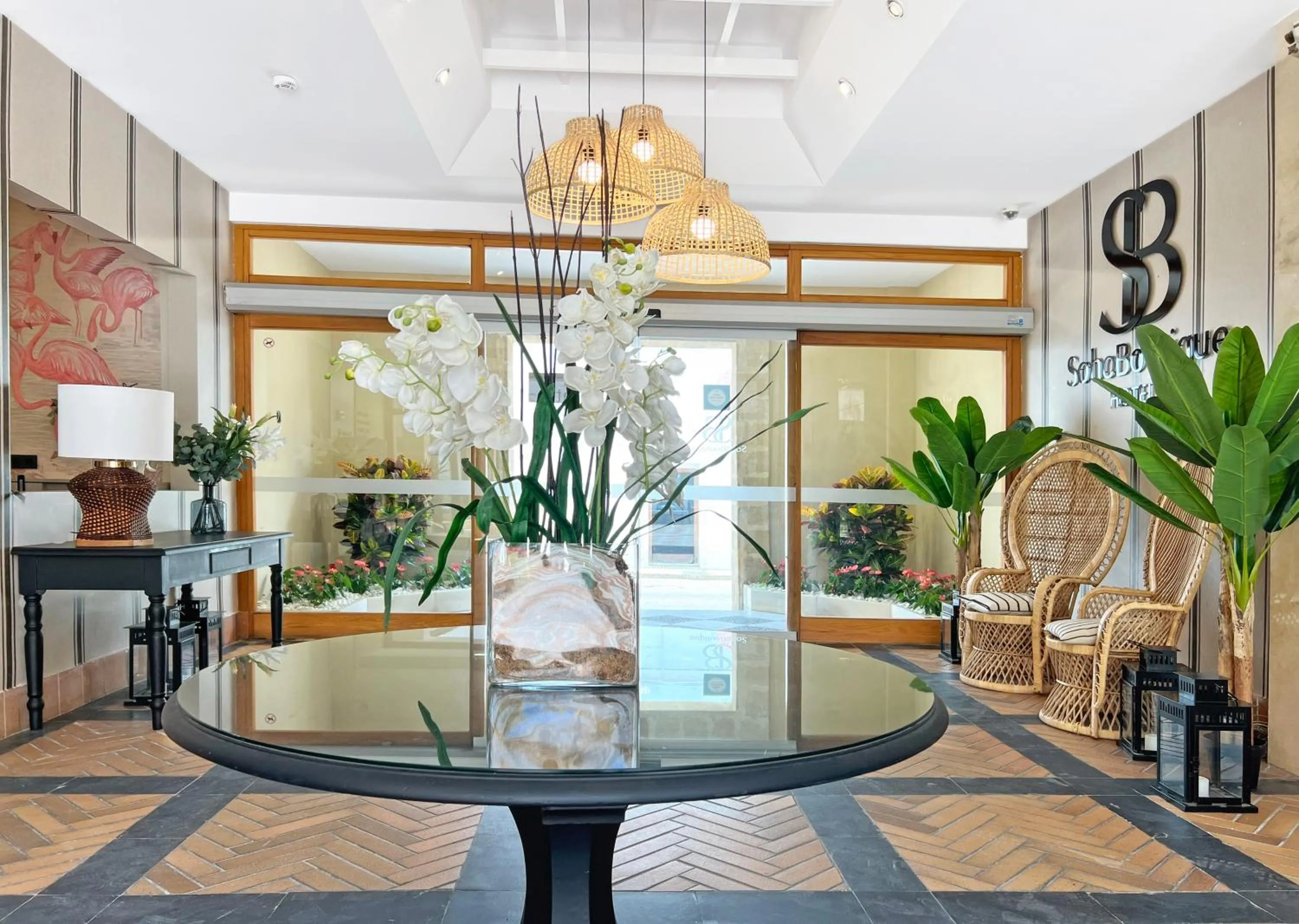 Lobby or reception in Soho Boutique Puerto