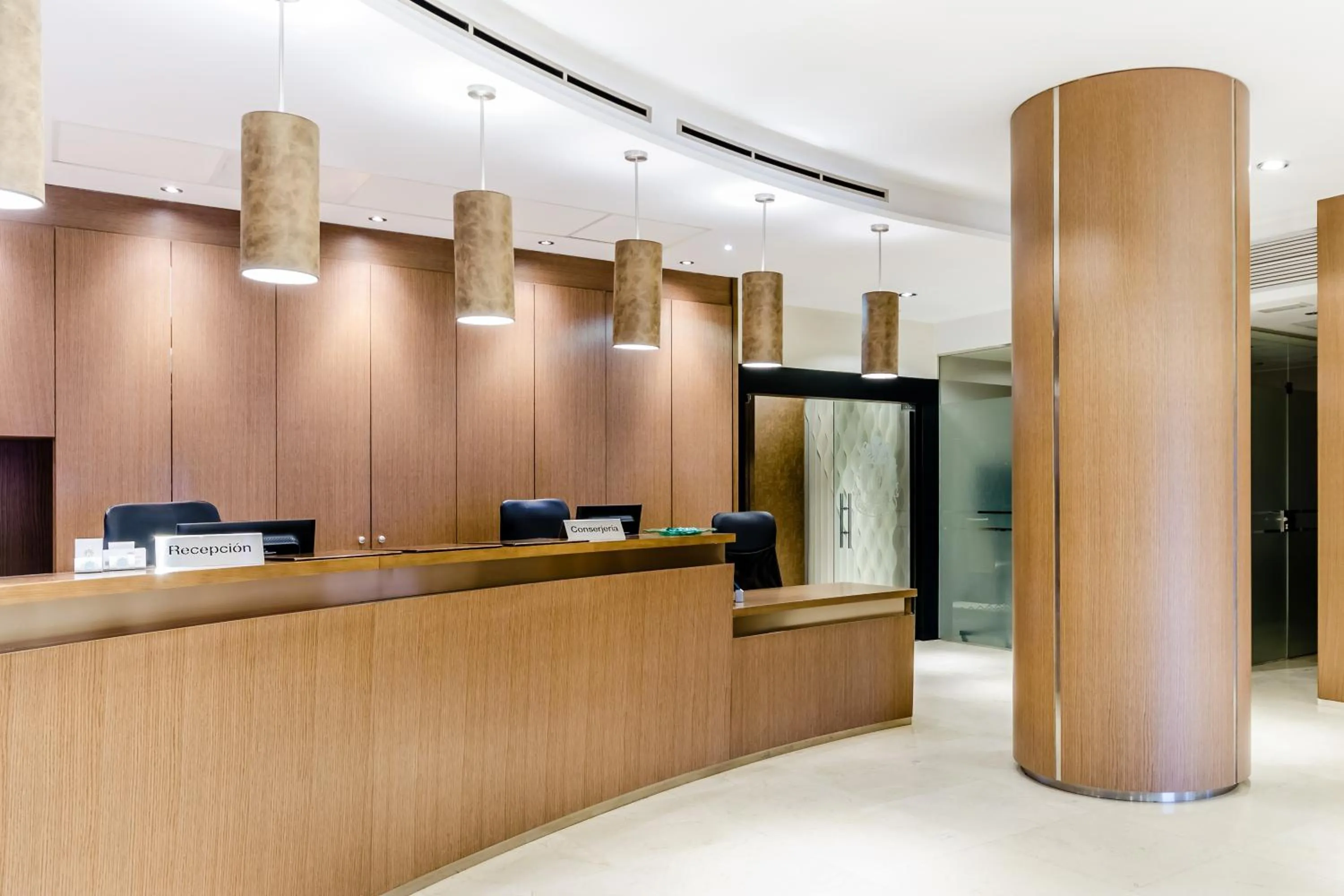 Lobby or reception in Hotel Reina Cristina