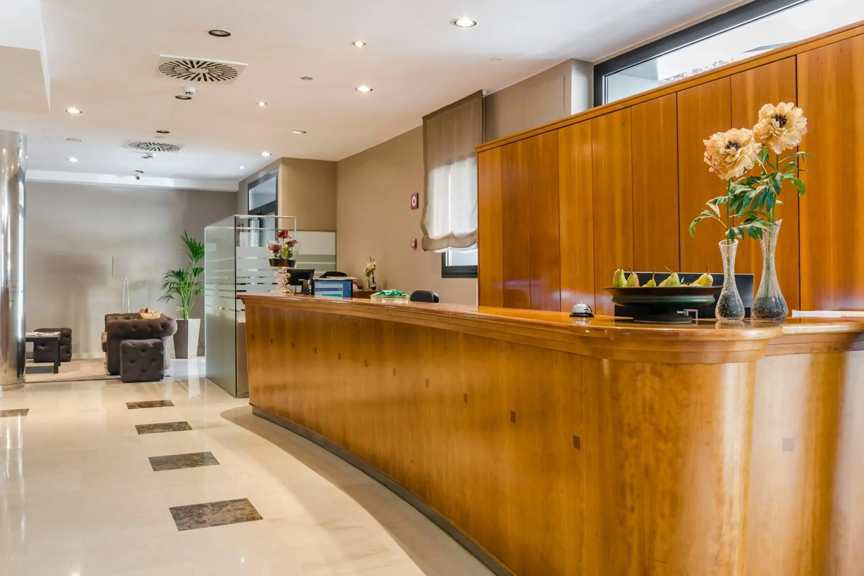 Lobby or reception in Hotel Civera Lobby or reception in Hotel Civera