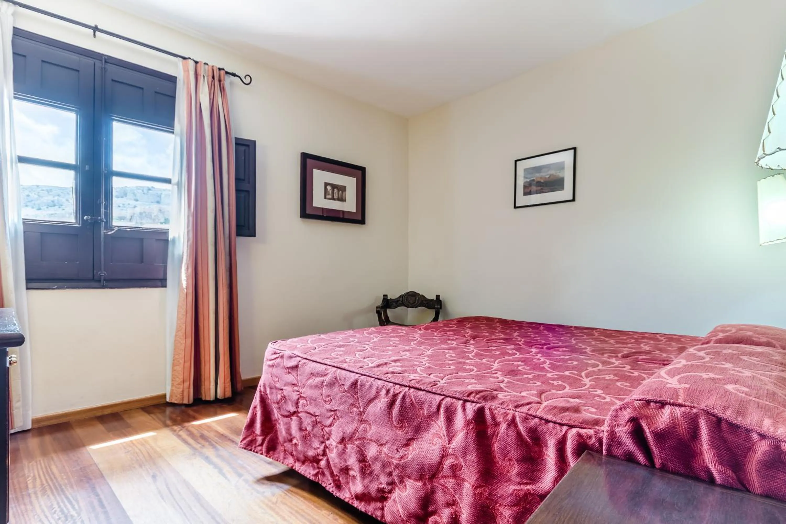 Bed in Hotel Albarracín