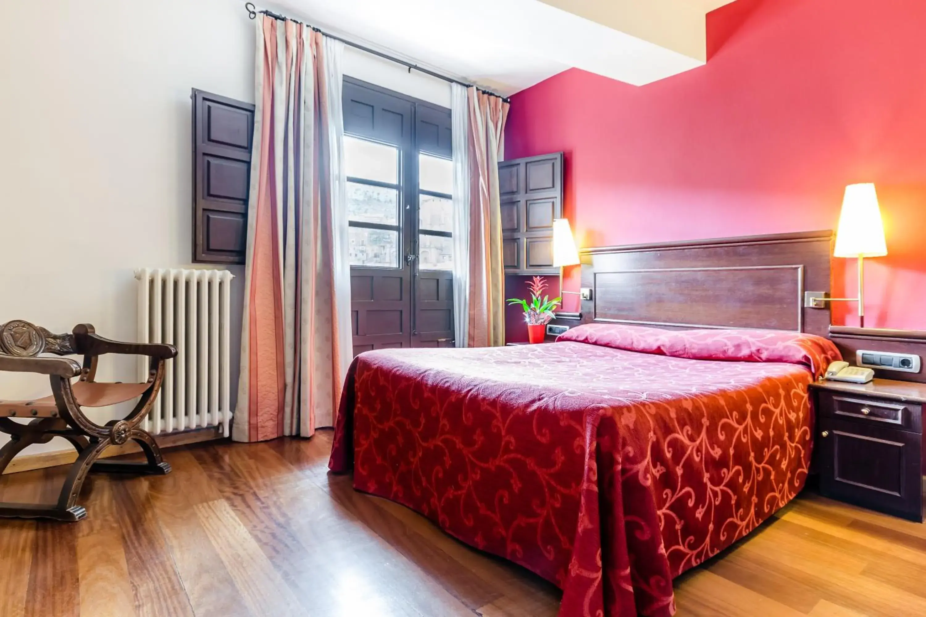 Bed in Hotel Albarracín Bed in Hotel Albarracín