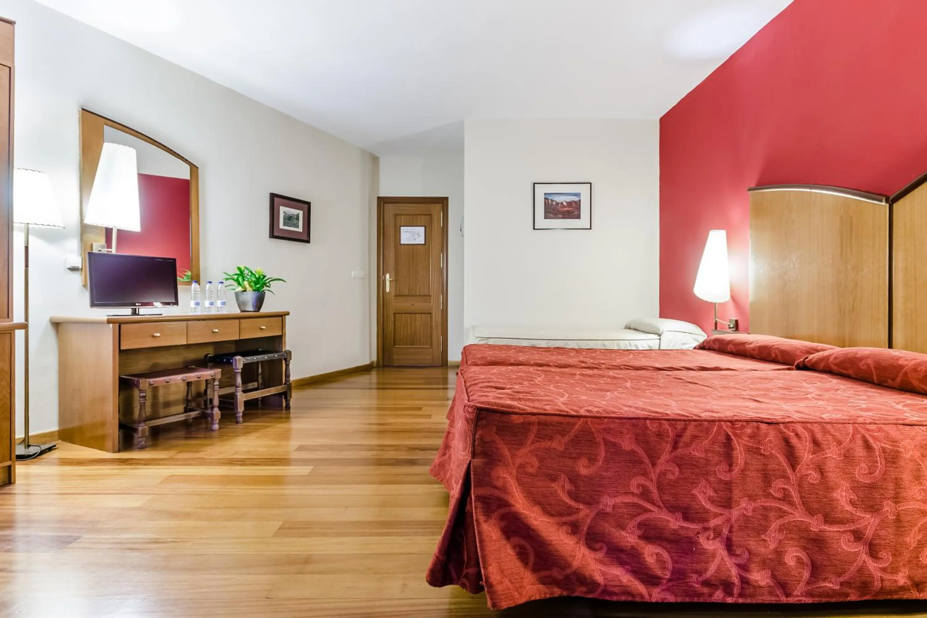 Bed in Hotel Albarracín