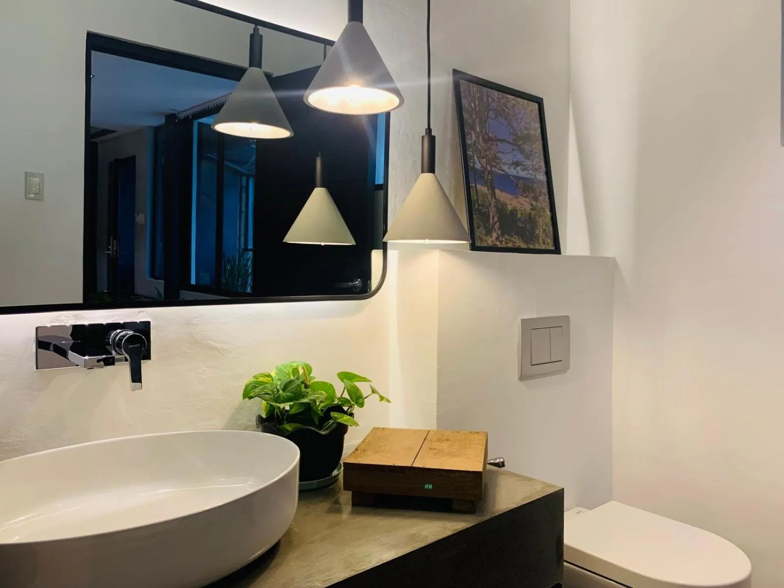 Toilet in Nuuk Taal Lake