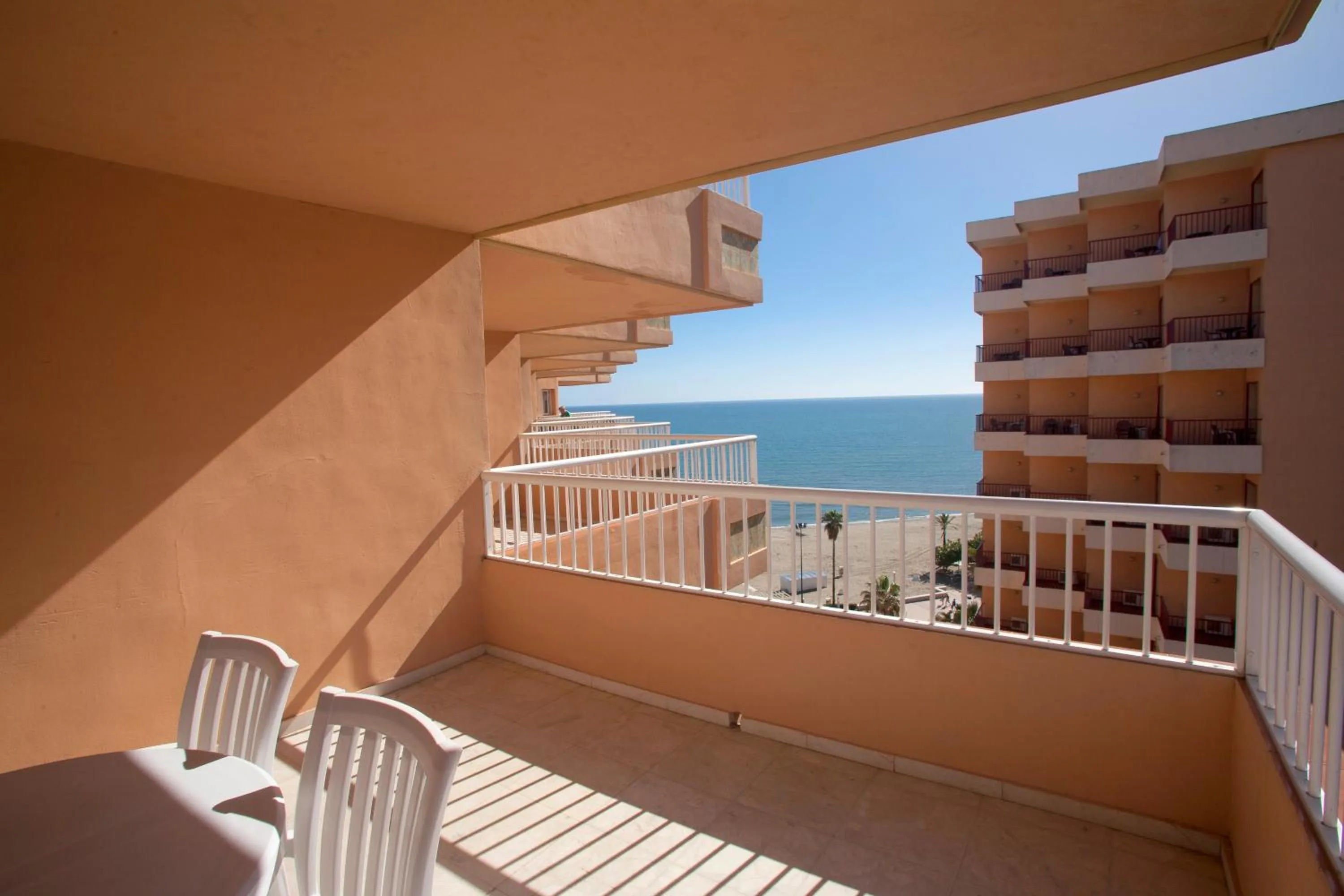 Patio in Apartamentos La Jabega