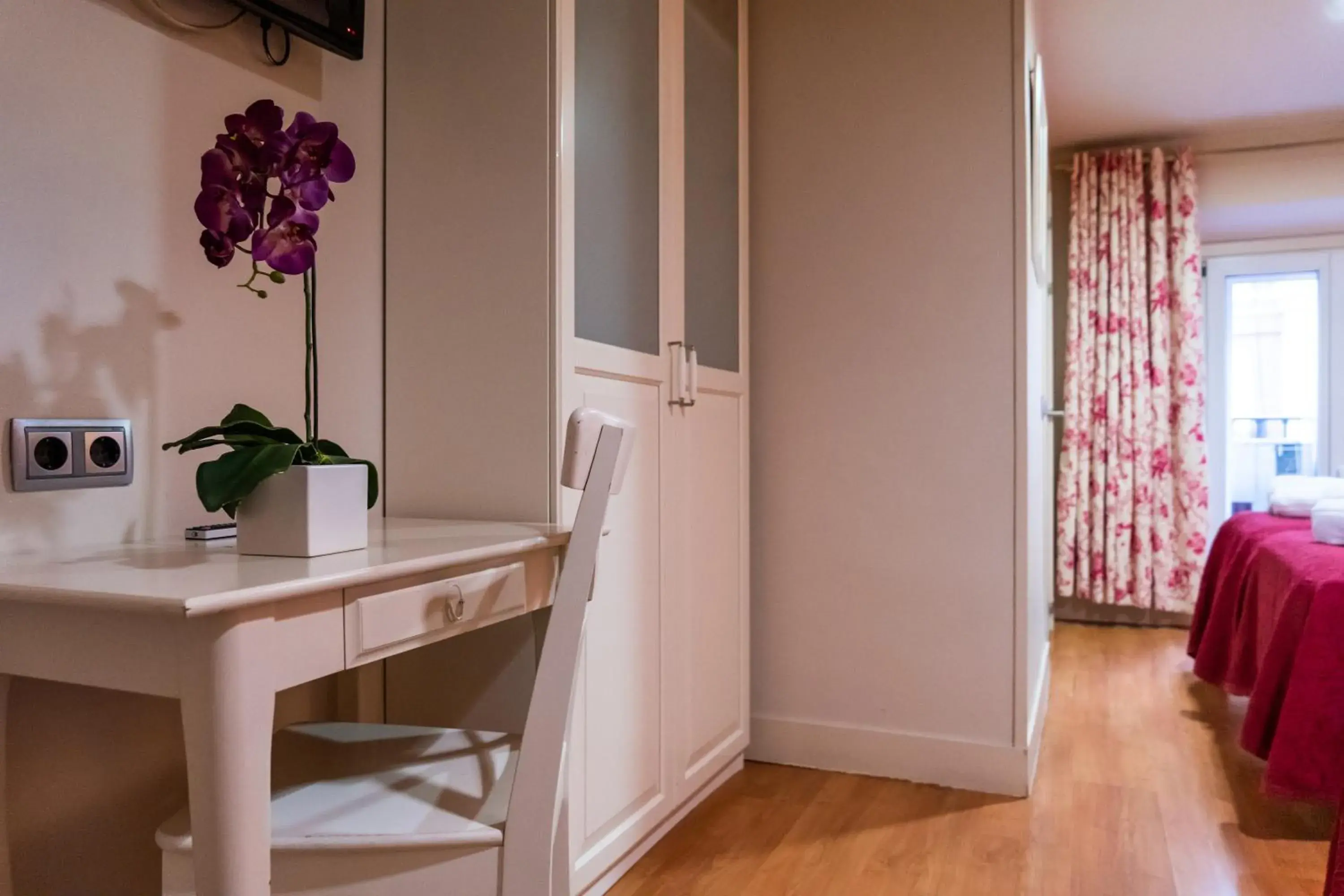 Bed in Hostal Matheu Bed in Hostal Matheu