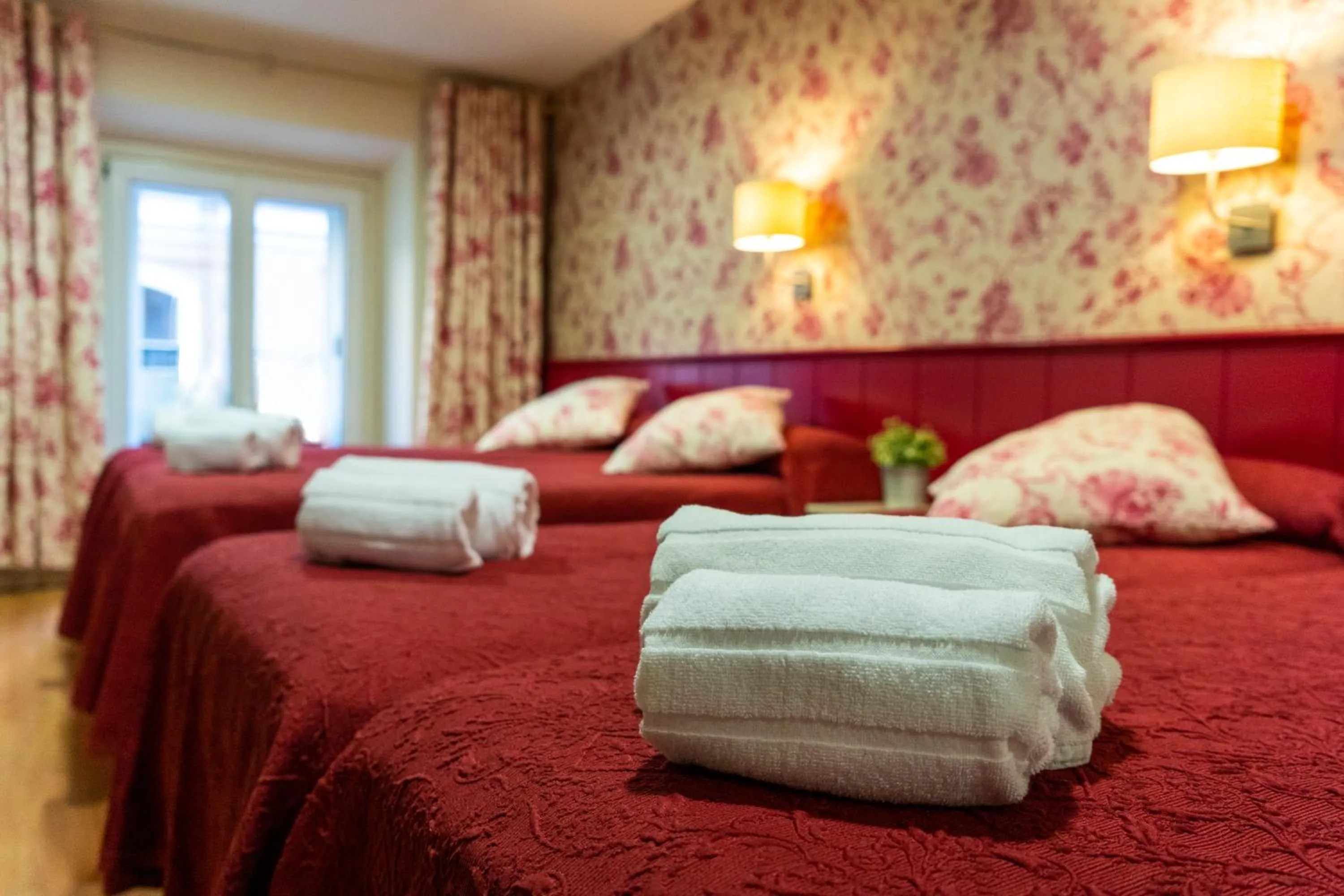 Bed in Hostal Matheu