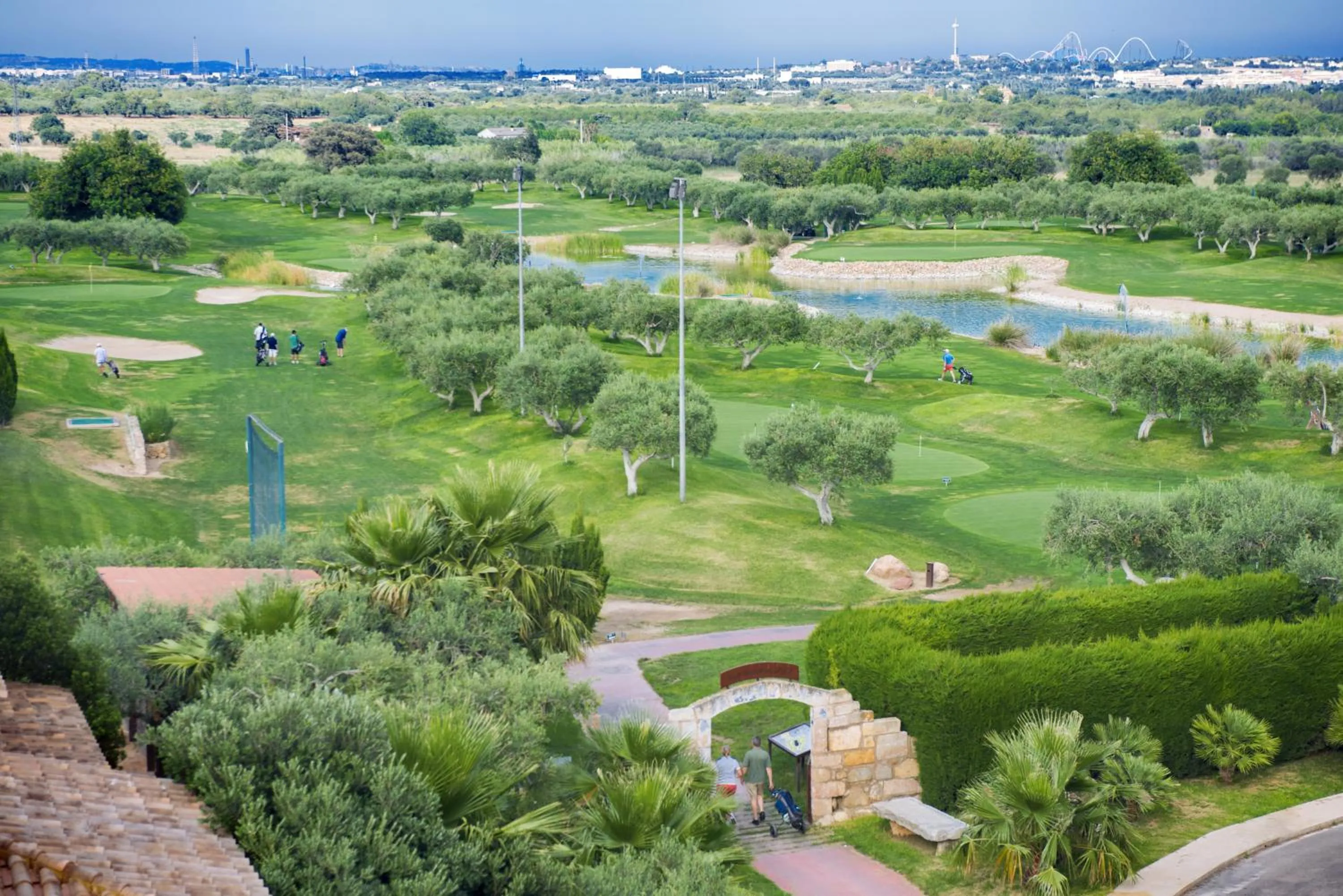Natural landscape in Mas Gallau