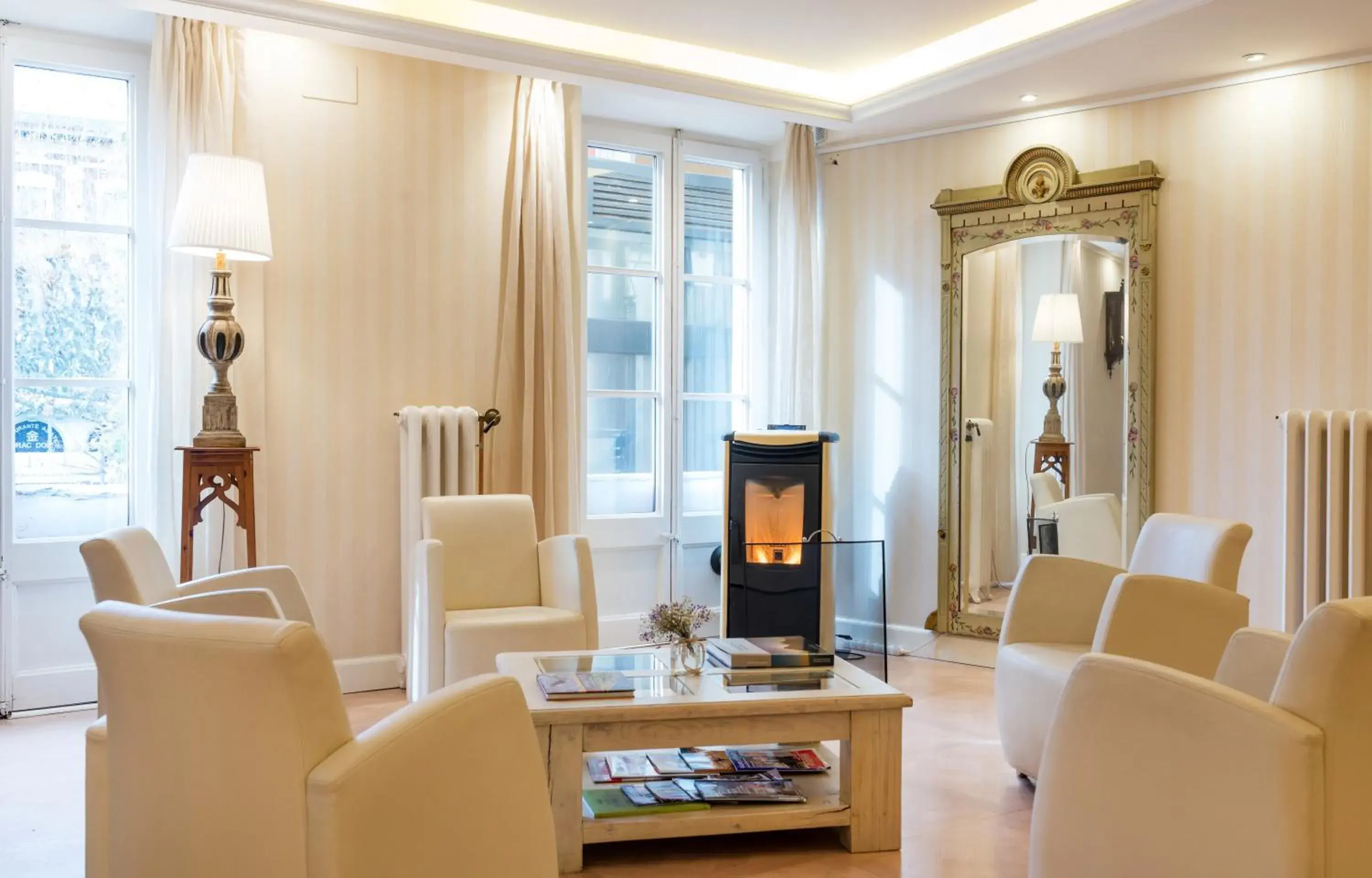 Living room in Hotel Andria Living room in Hotel Andria