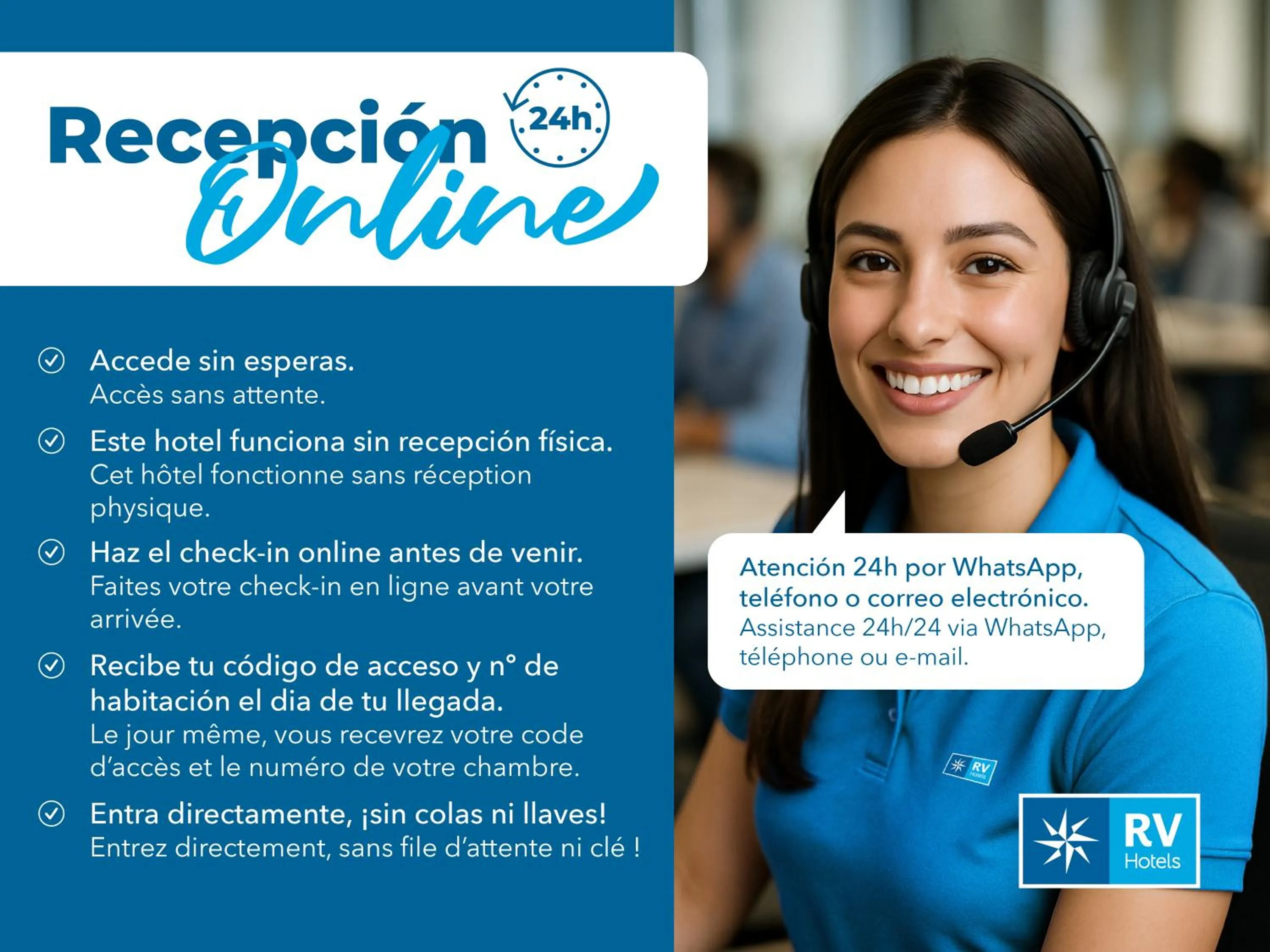 Text overlay in RVHotels Avenida