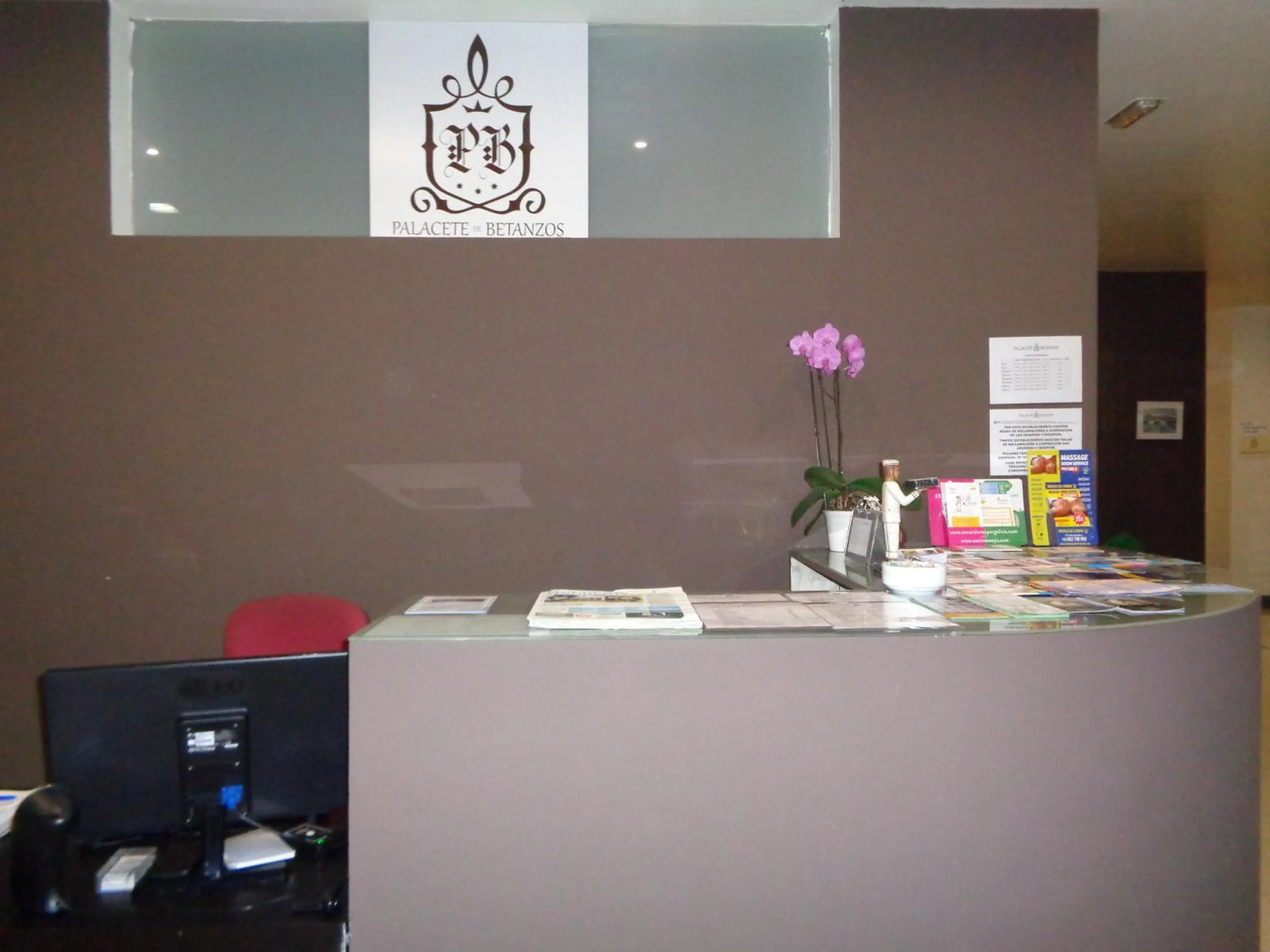 Lobby or reception in Hotel Villa De Betanzos