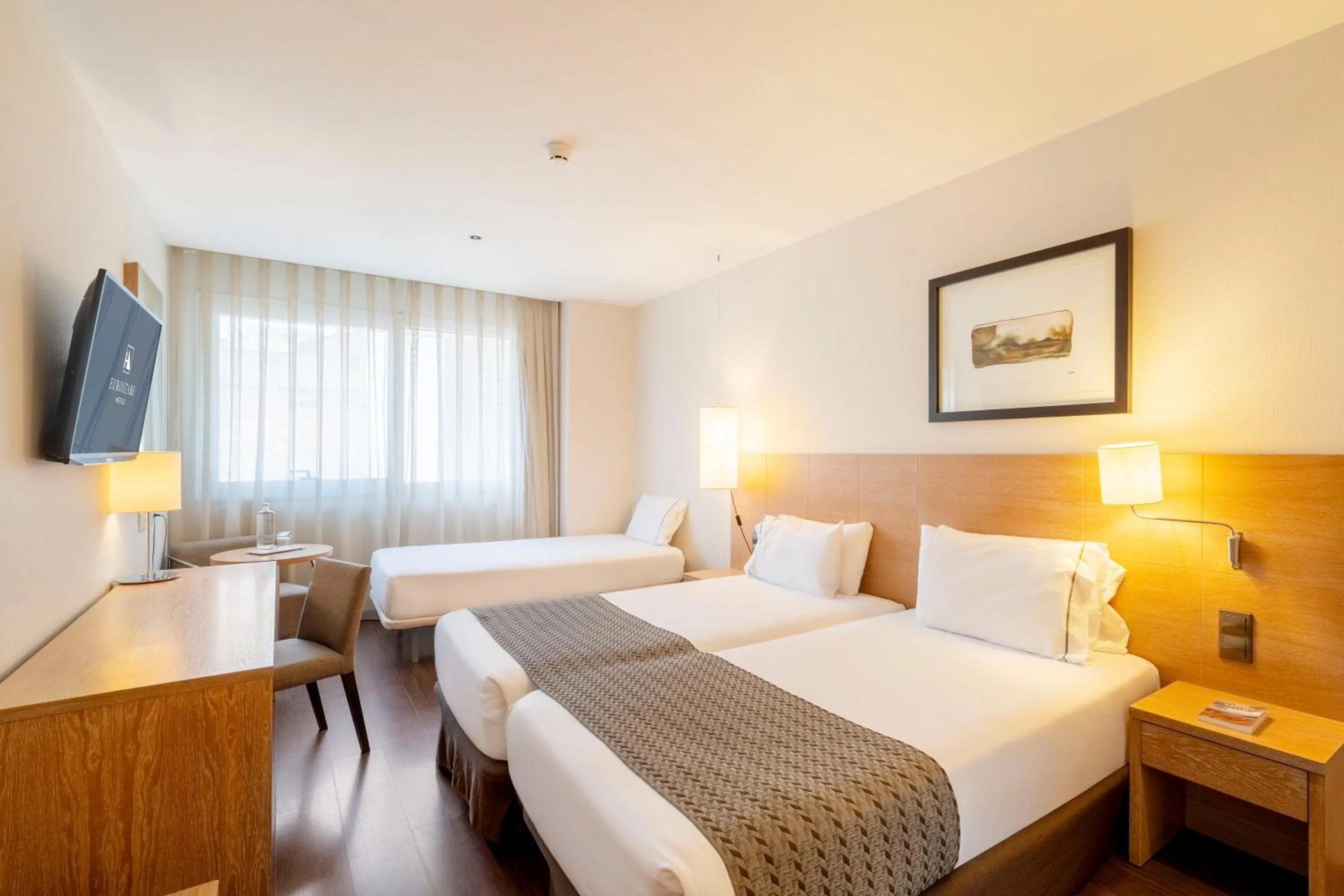 Bed in Eurostars Lucentum