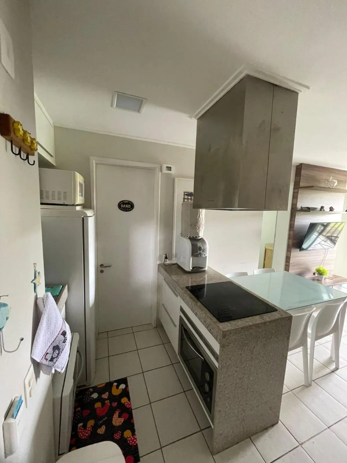 Kitchen or kitchenette in Muro Alto Flat Beach Class