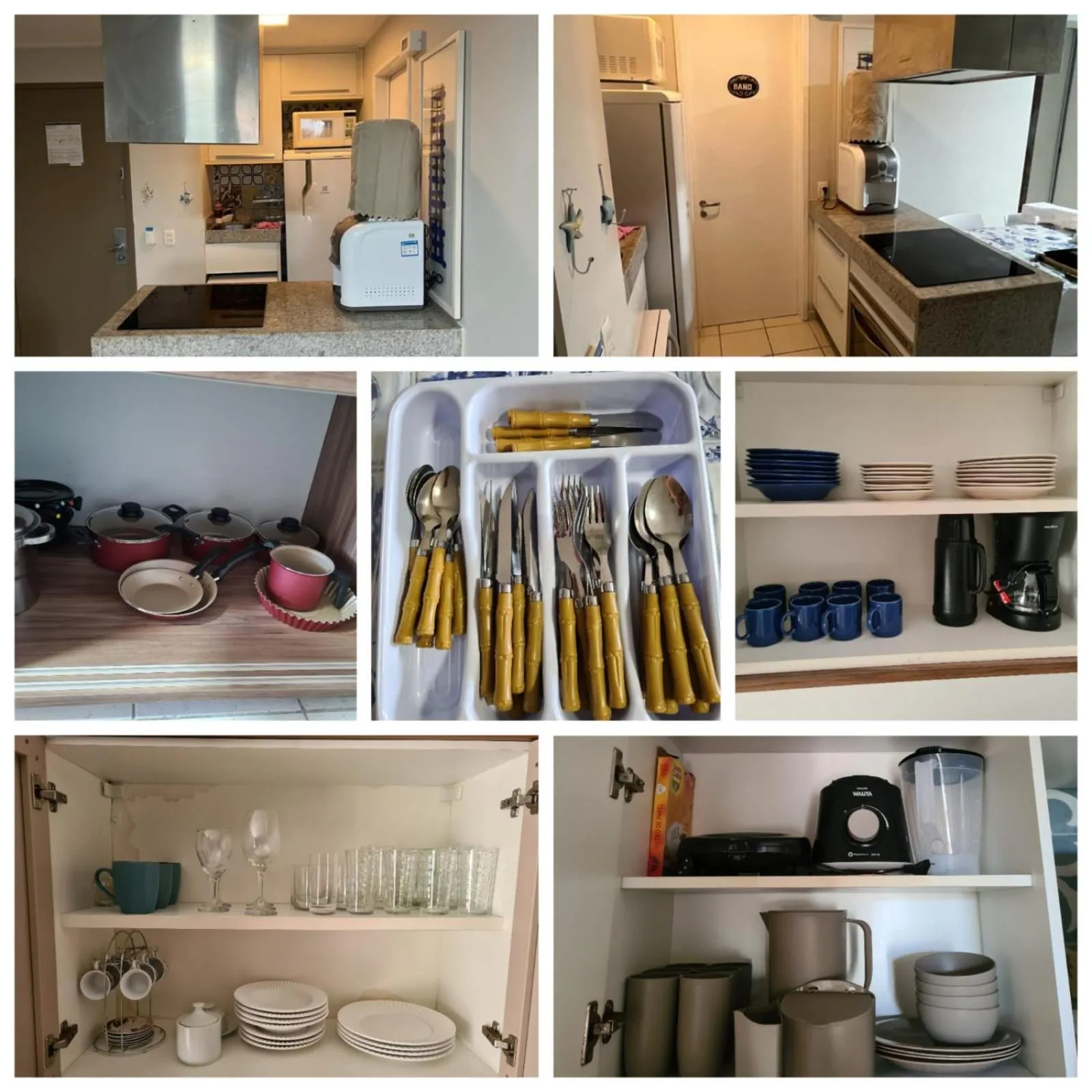 Kitchen or kitchenette in Muro Alto Flat Beach Class