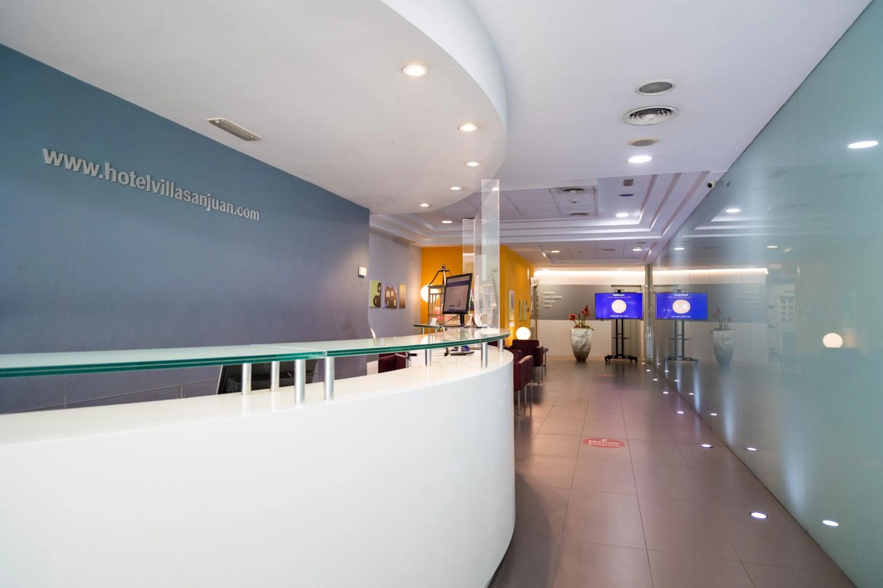 Lobby or reception in Hotel Villa San Juan