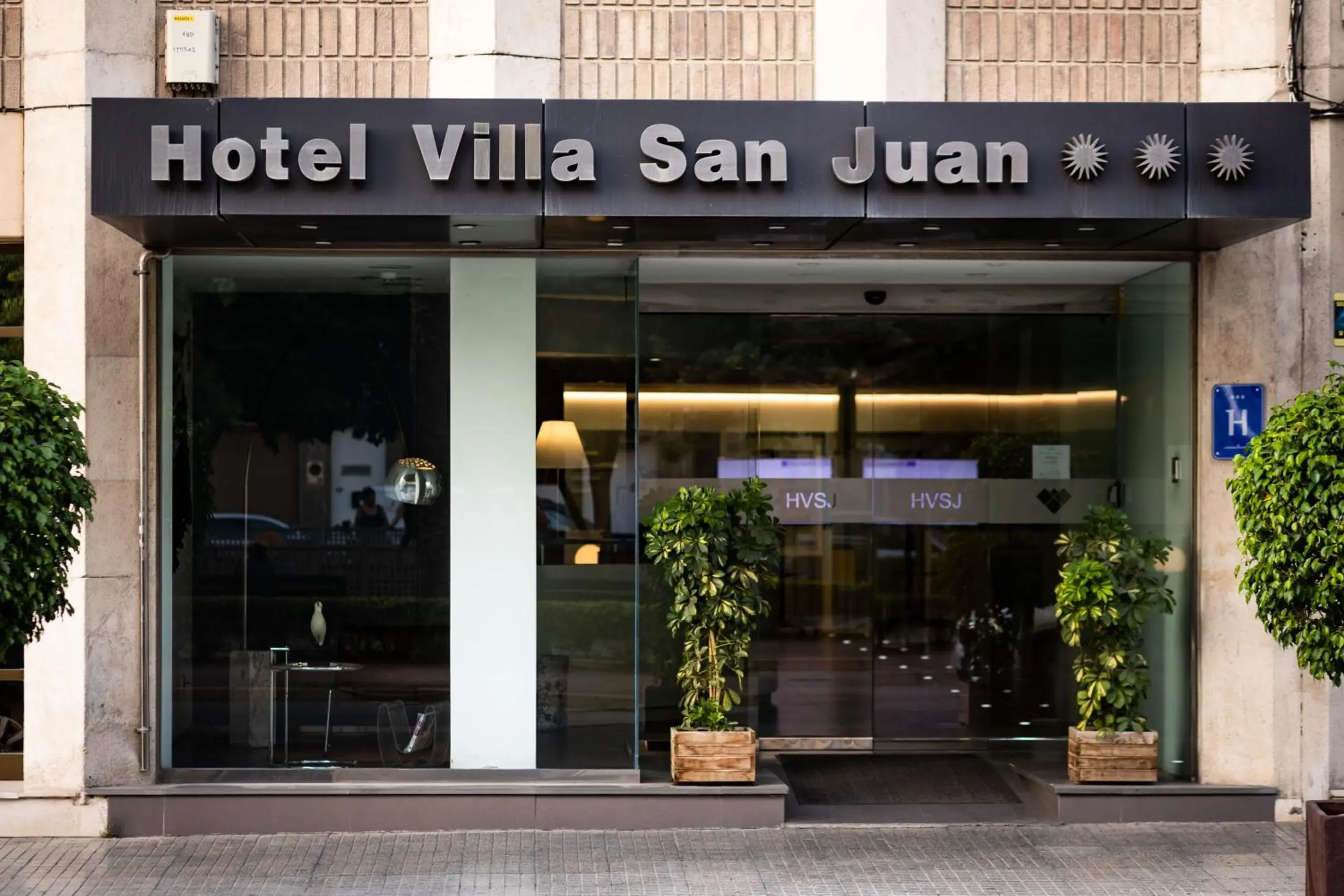 Property building in Hotel Villa San Juan Property building in Hotel Villa San Juan