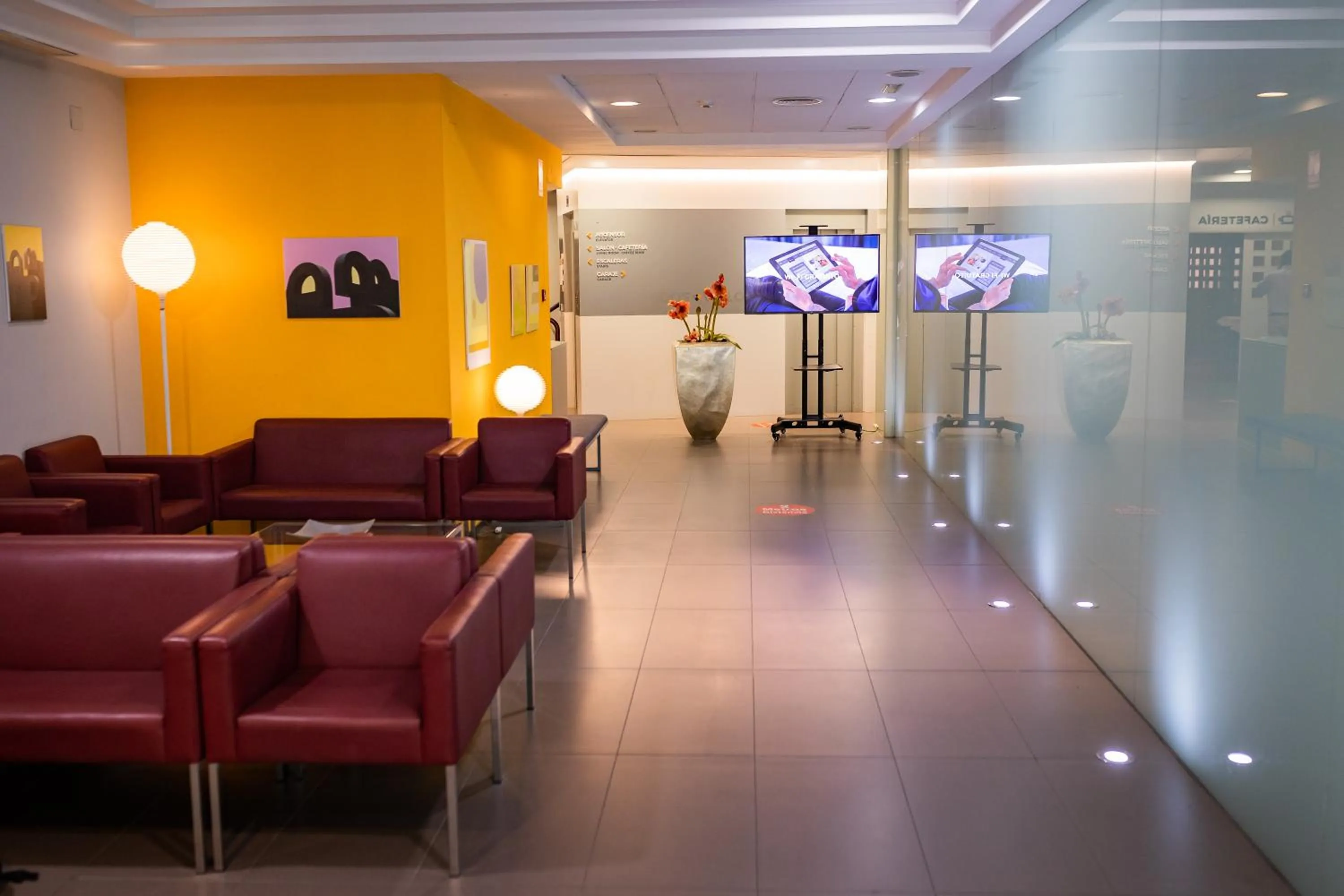 Lobby or reception in Hotel Villa San Juan