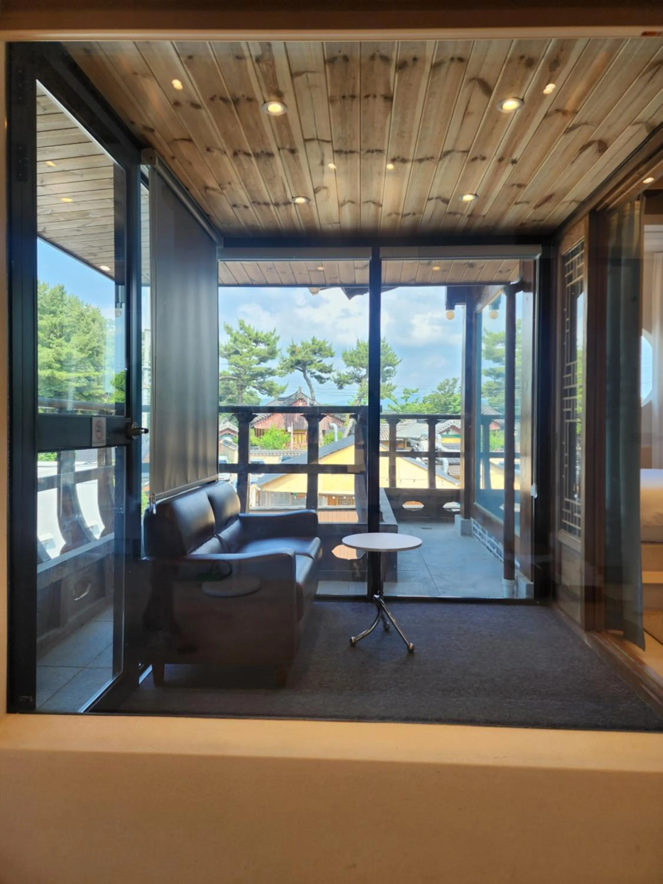 Balcony/Terrace in Hanokstay DUDURI