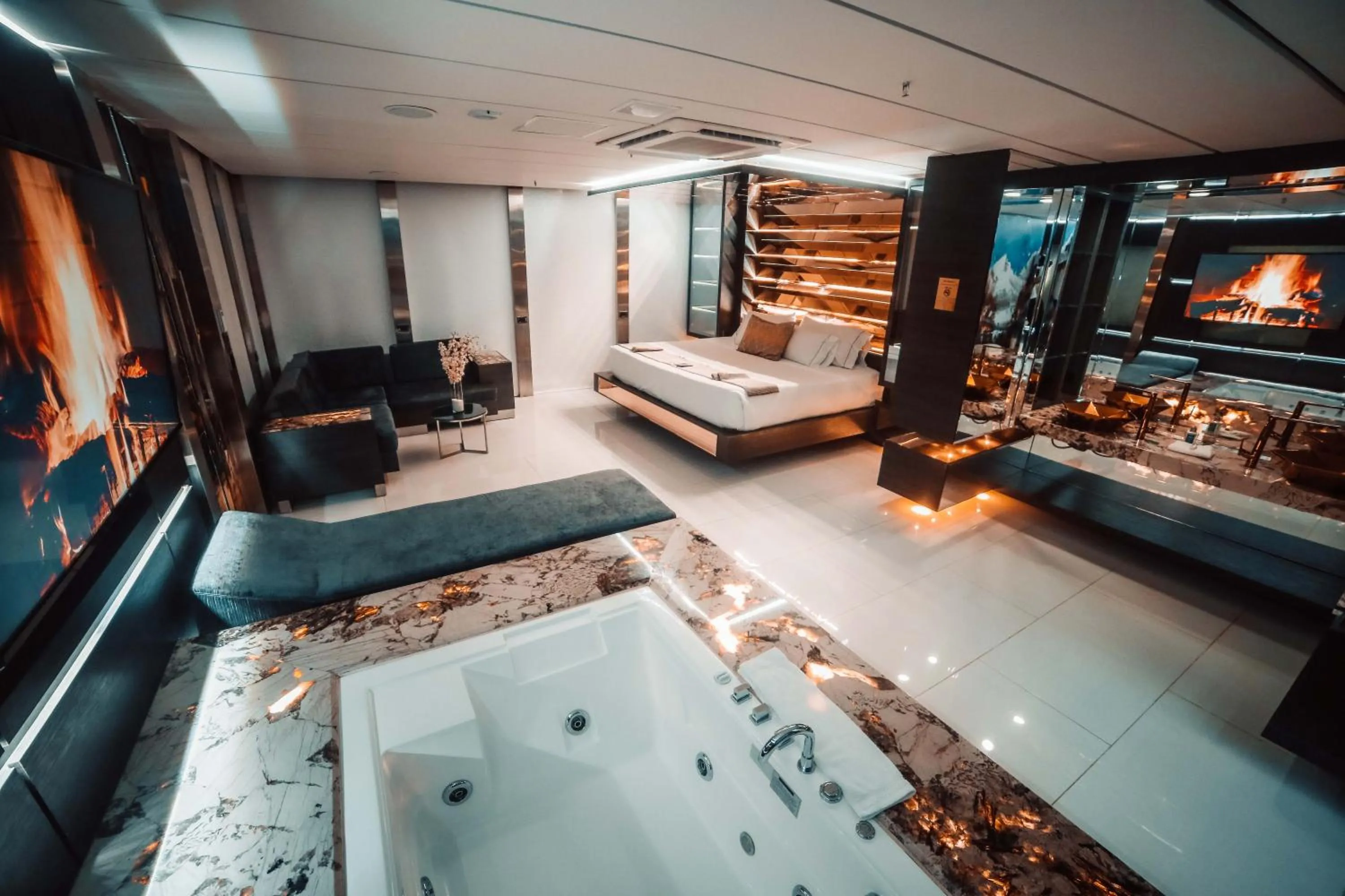 Bed in 1Million Luxury Suites