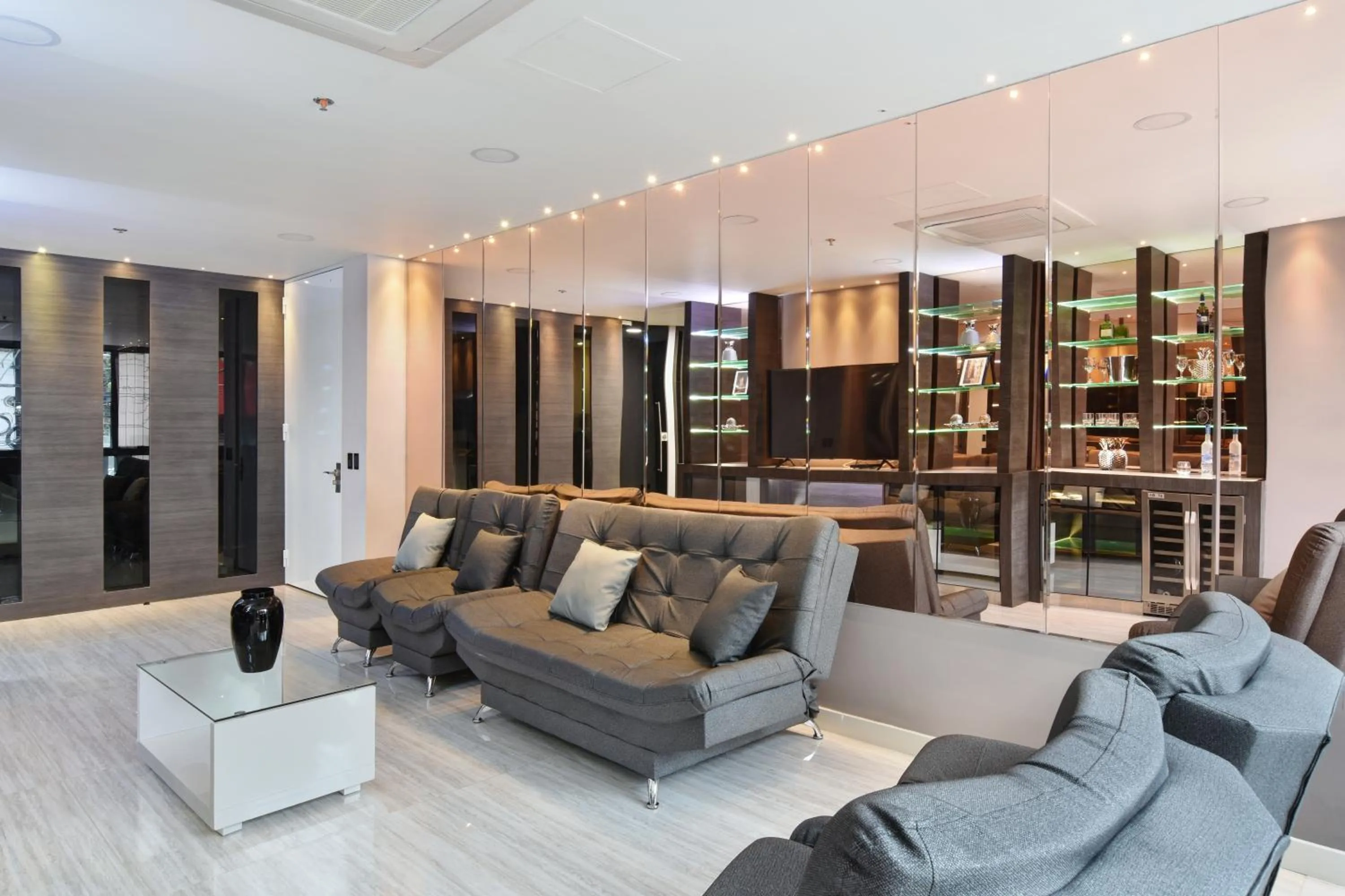 Living room in 1Million Luxury Suites