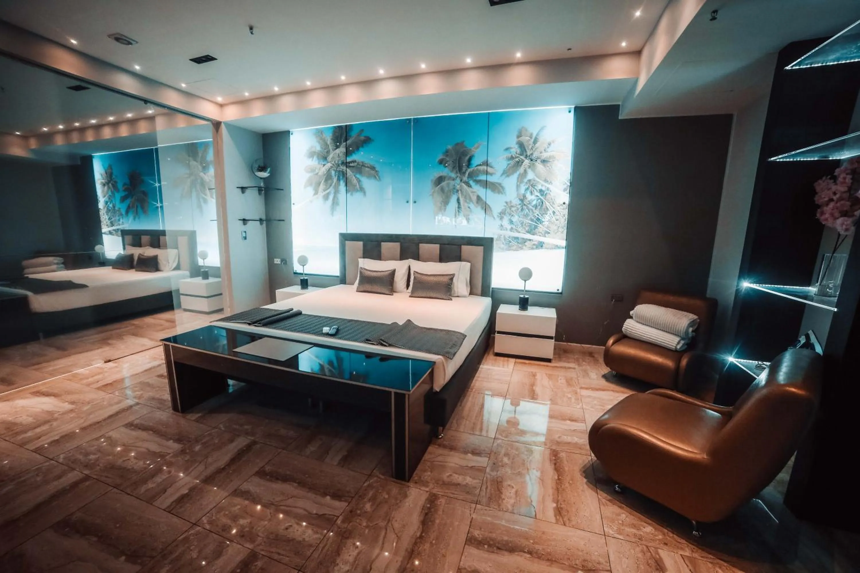 Bedroom in 1Million Luxury Suites