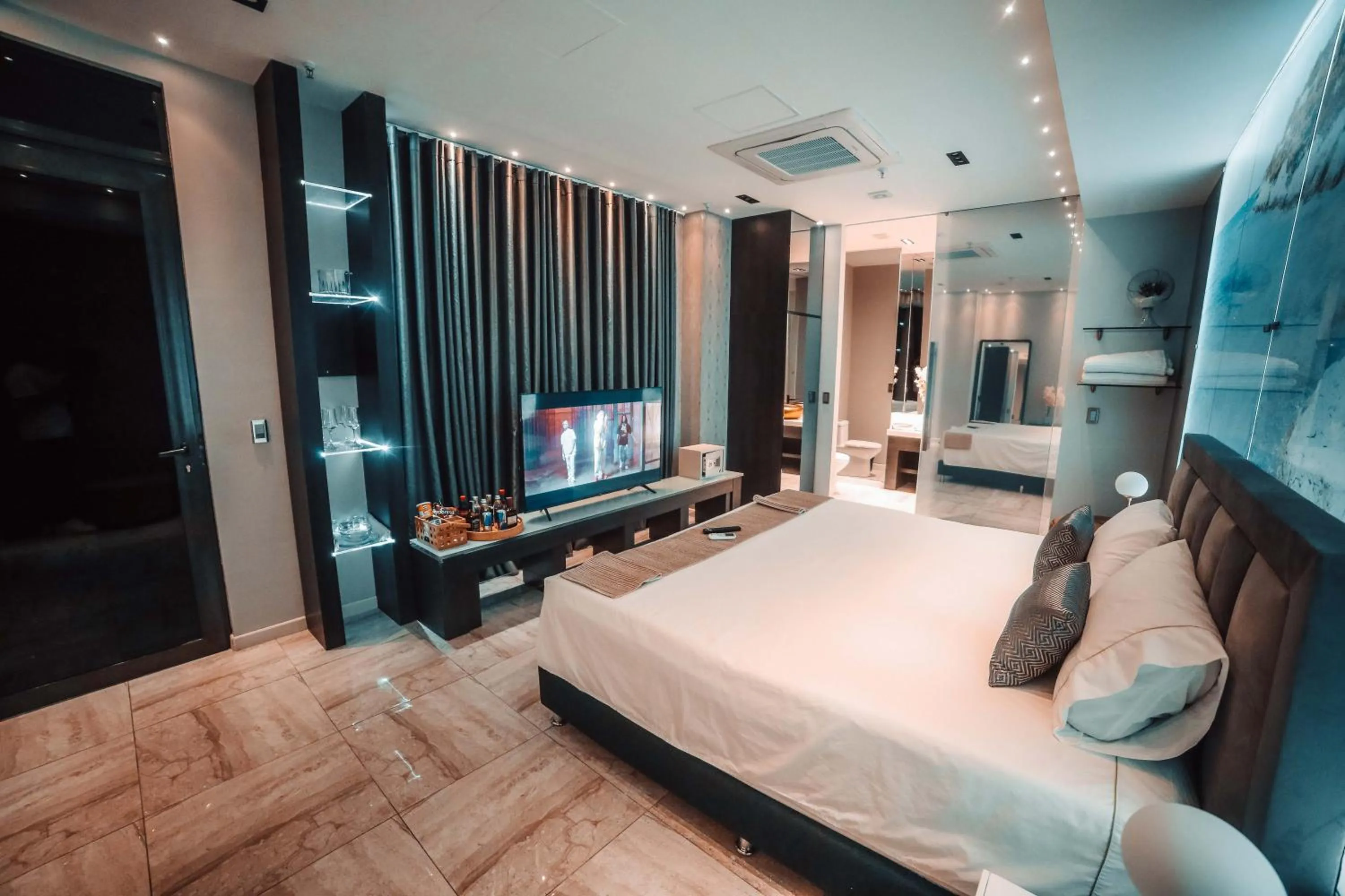 Bedroom in 1Million Luxury Suites