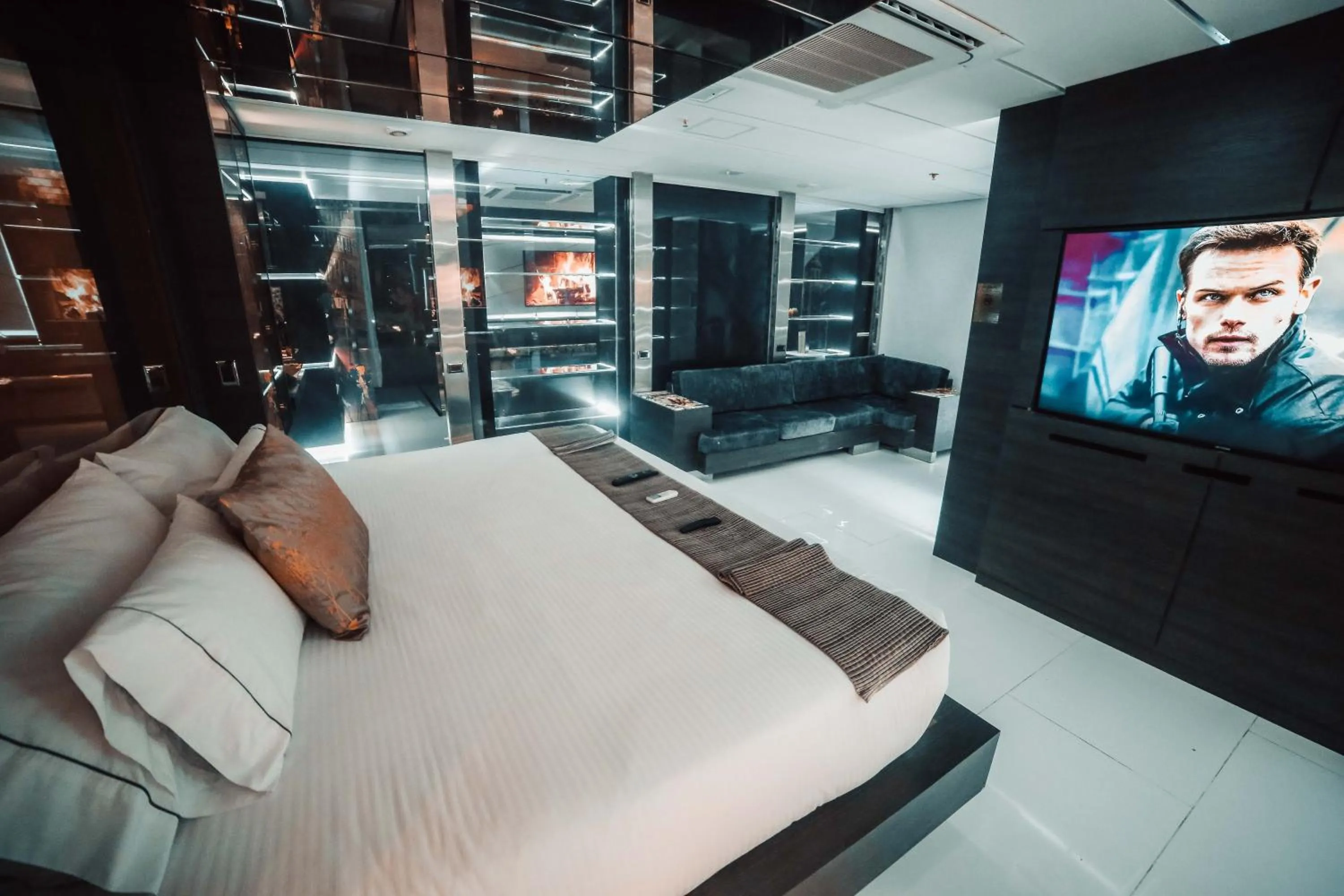 Bedroom in 1Million Luxury Suites