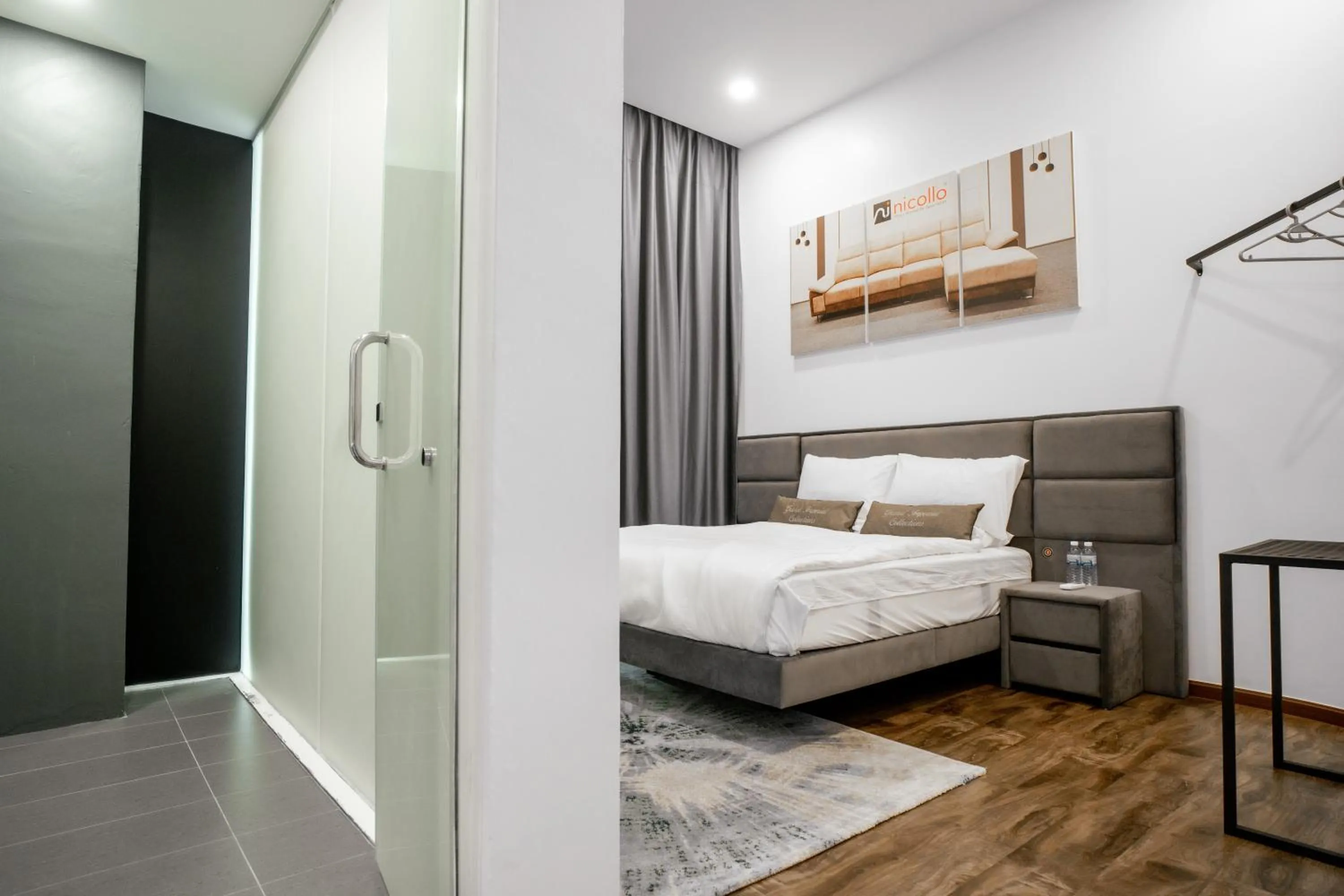 Bed in Norvinton Hotel