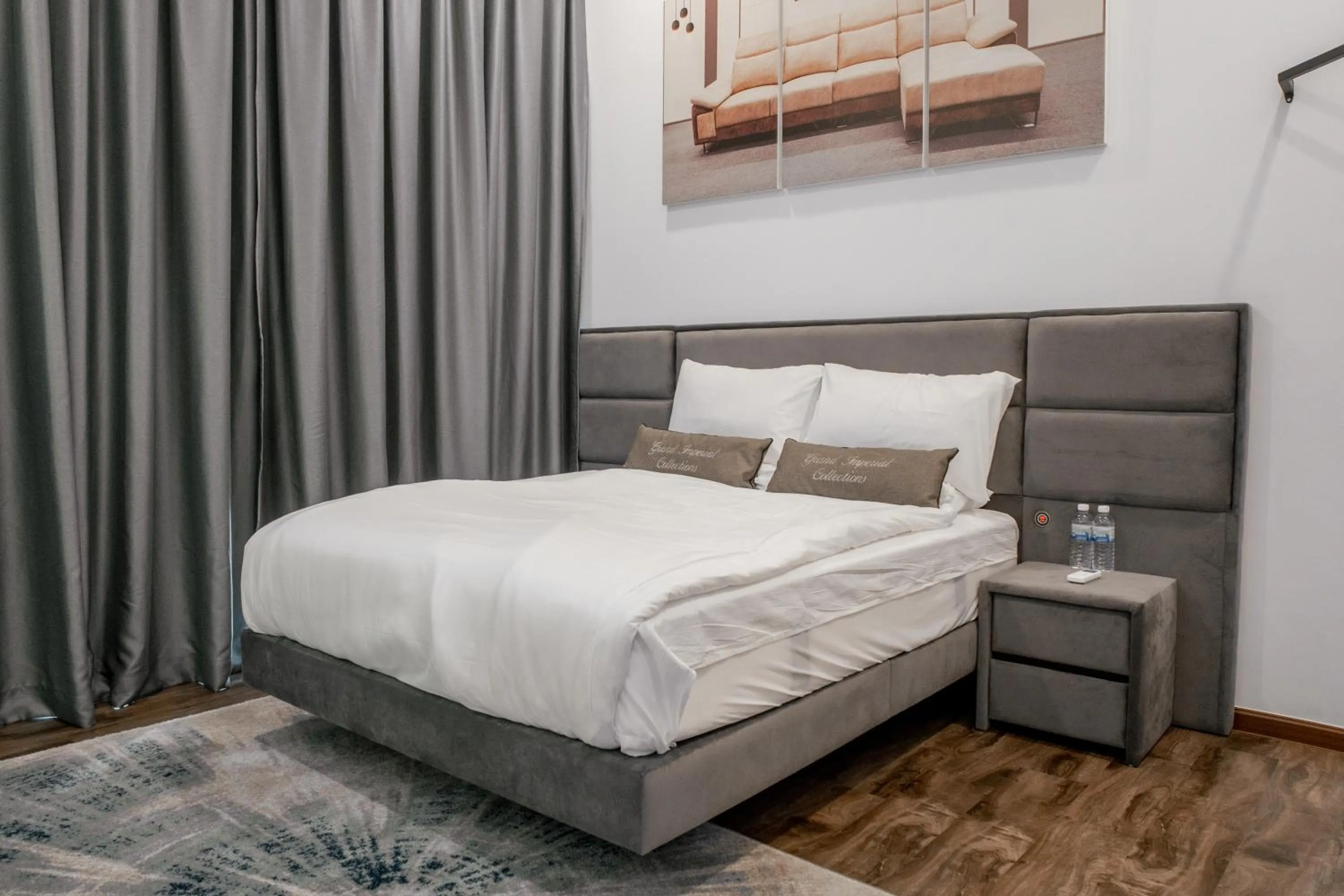 Bed in Norvinton Hotel