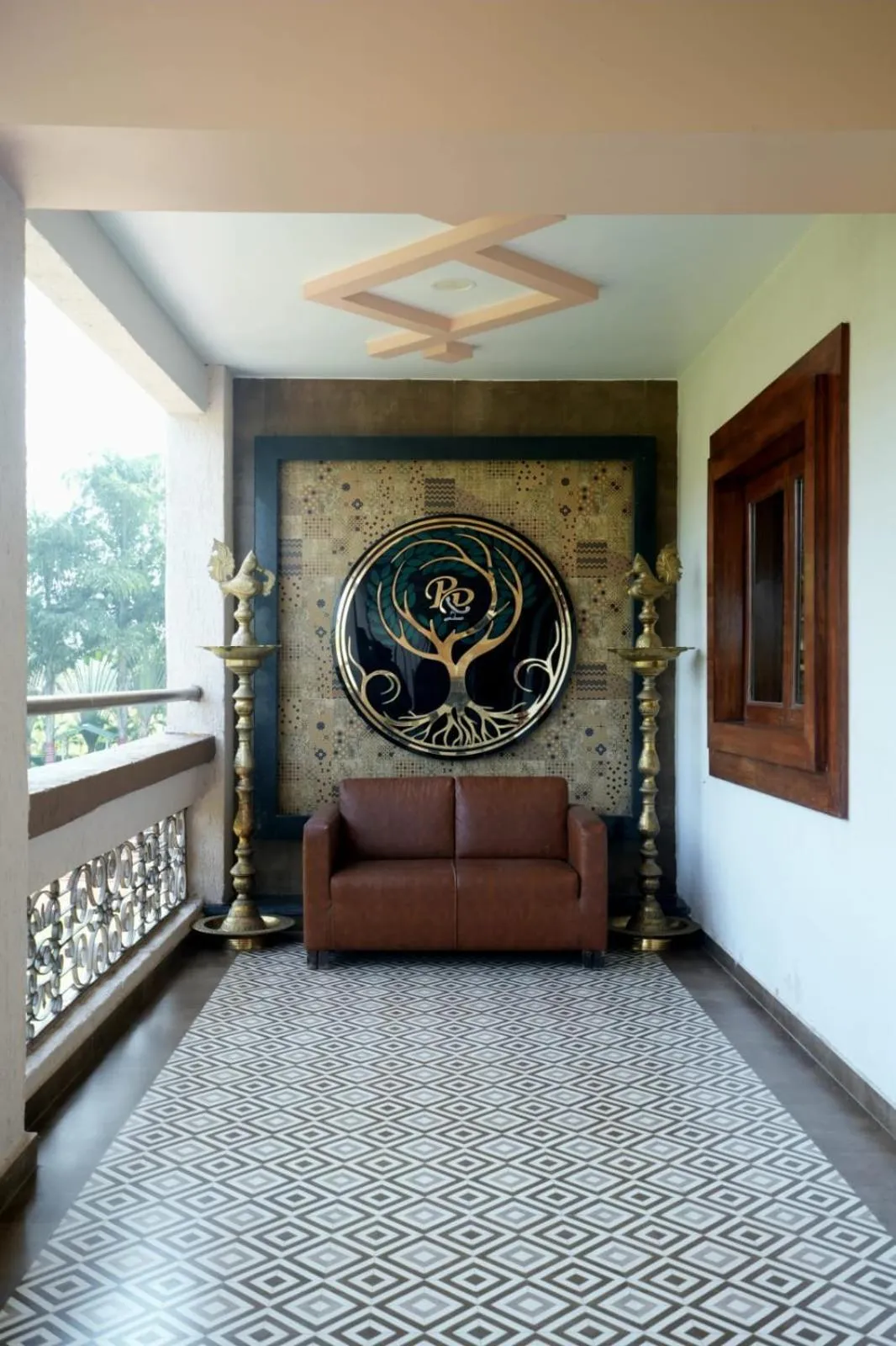 Decorative detail in Raaj Resort