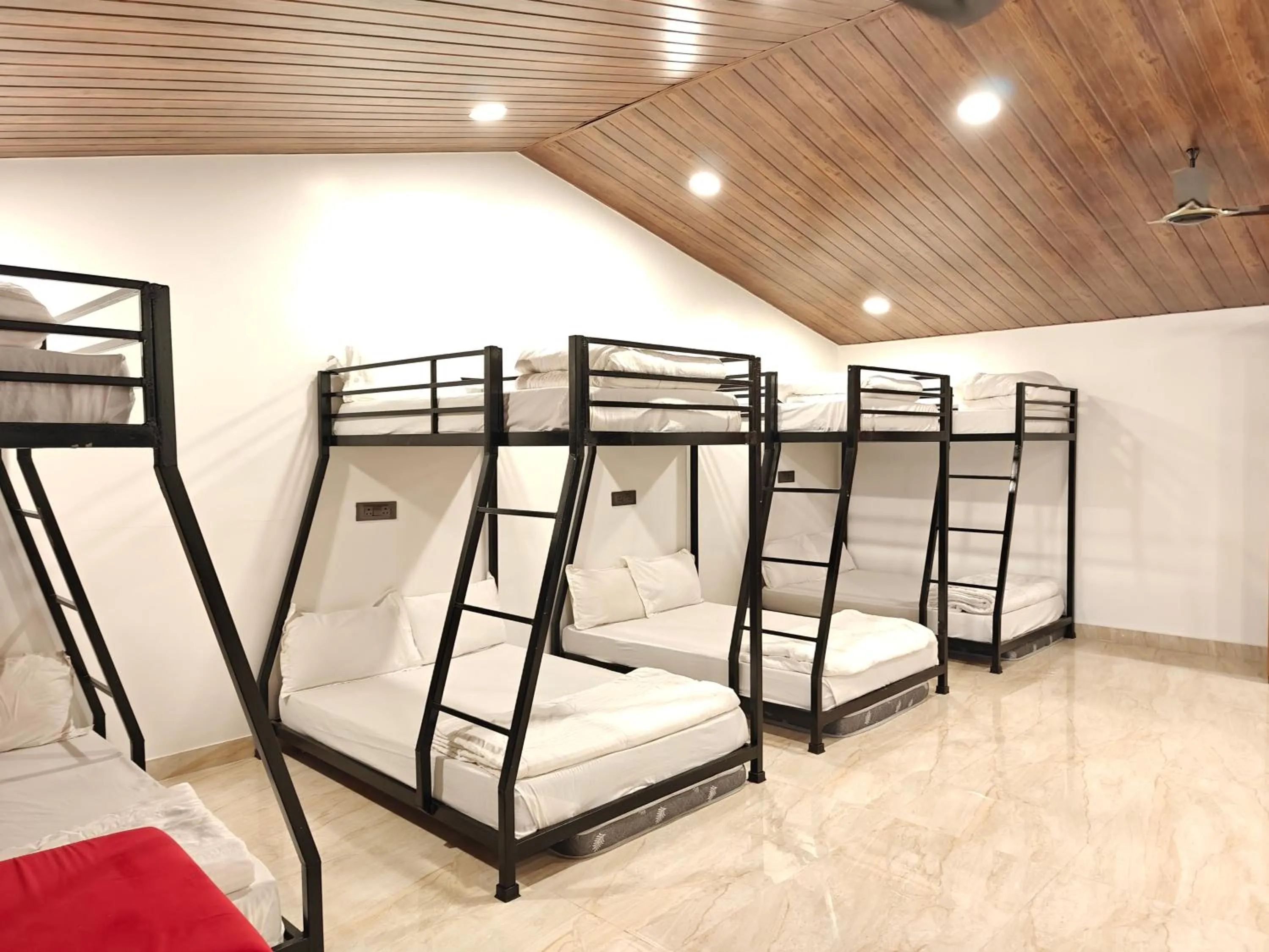 Bed in Raaj Resort