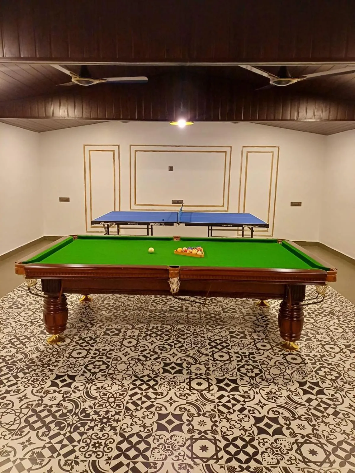 Billiard in Raaj Resort