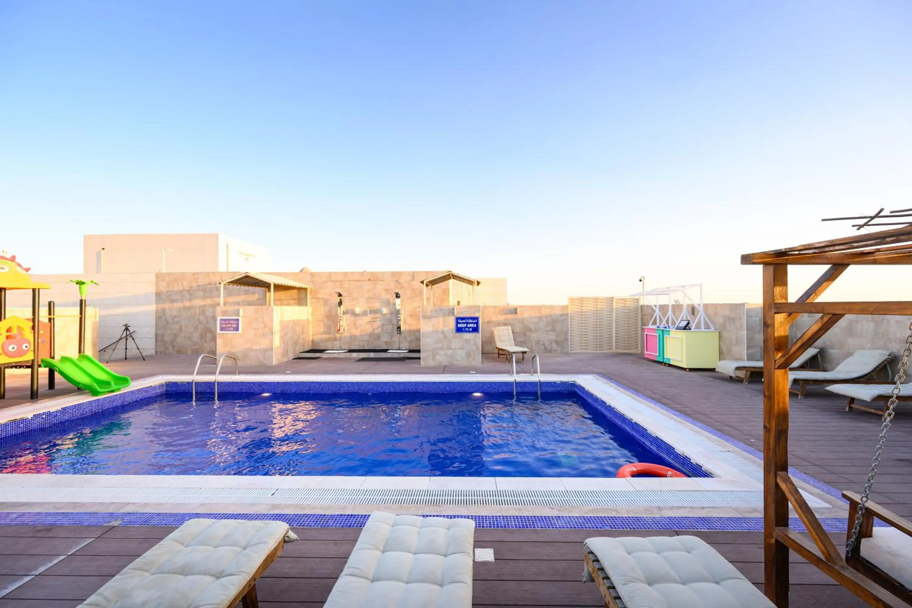 Open Air Bath in Abraj Royal Hotel