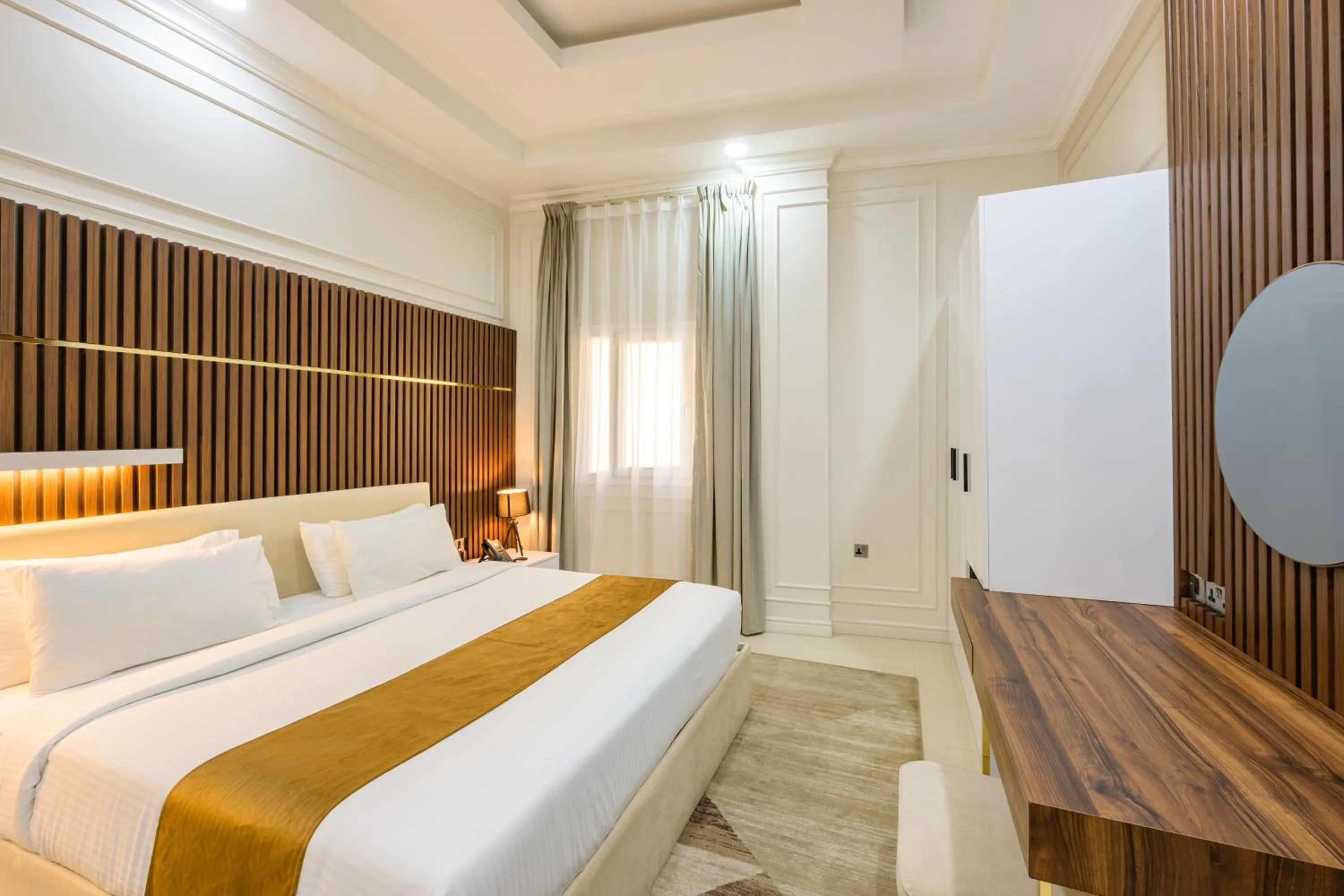 Bed in Abraj Royal Hotel