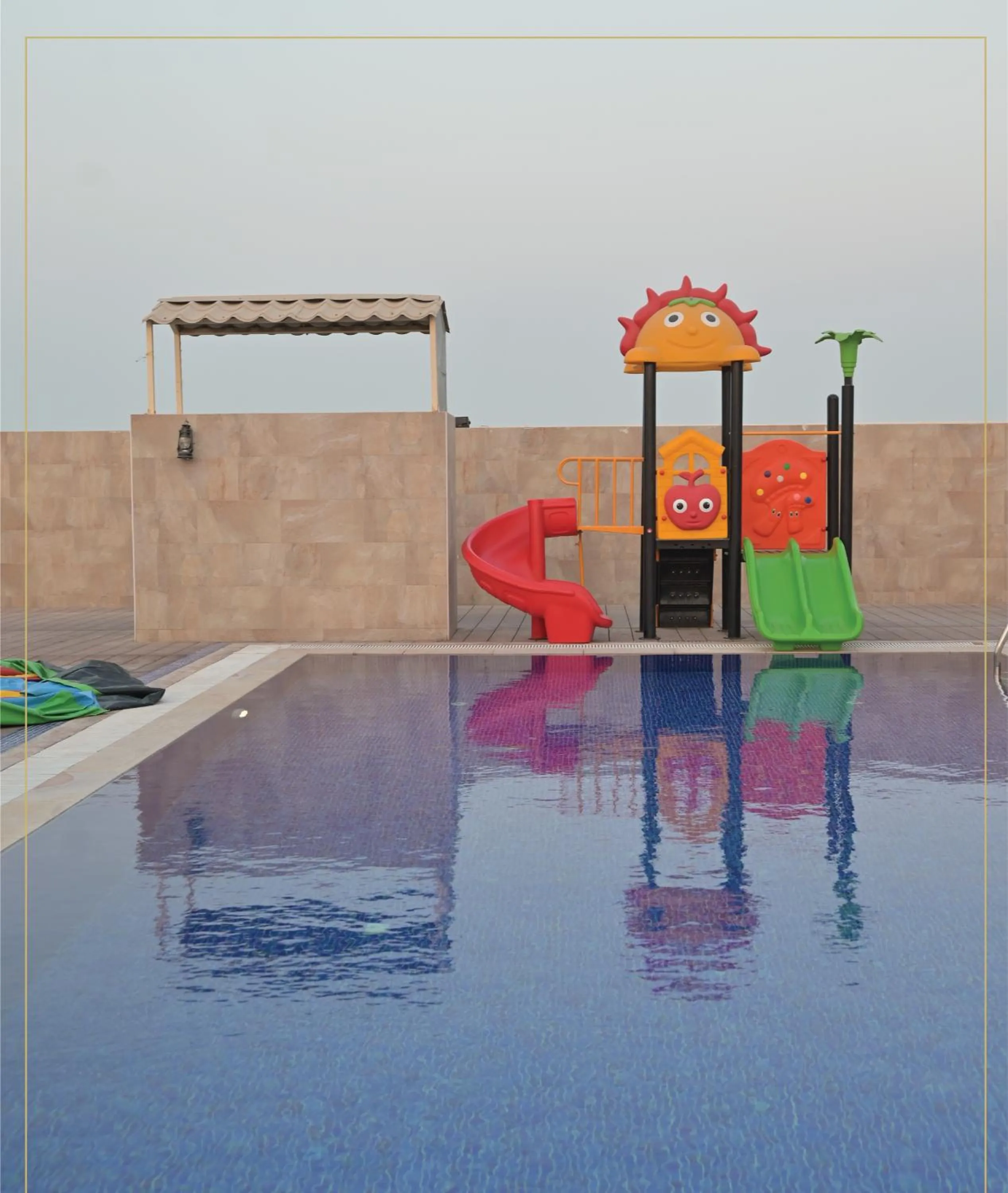 Aqua park in Abraj Royal Hotel