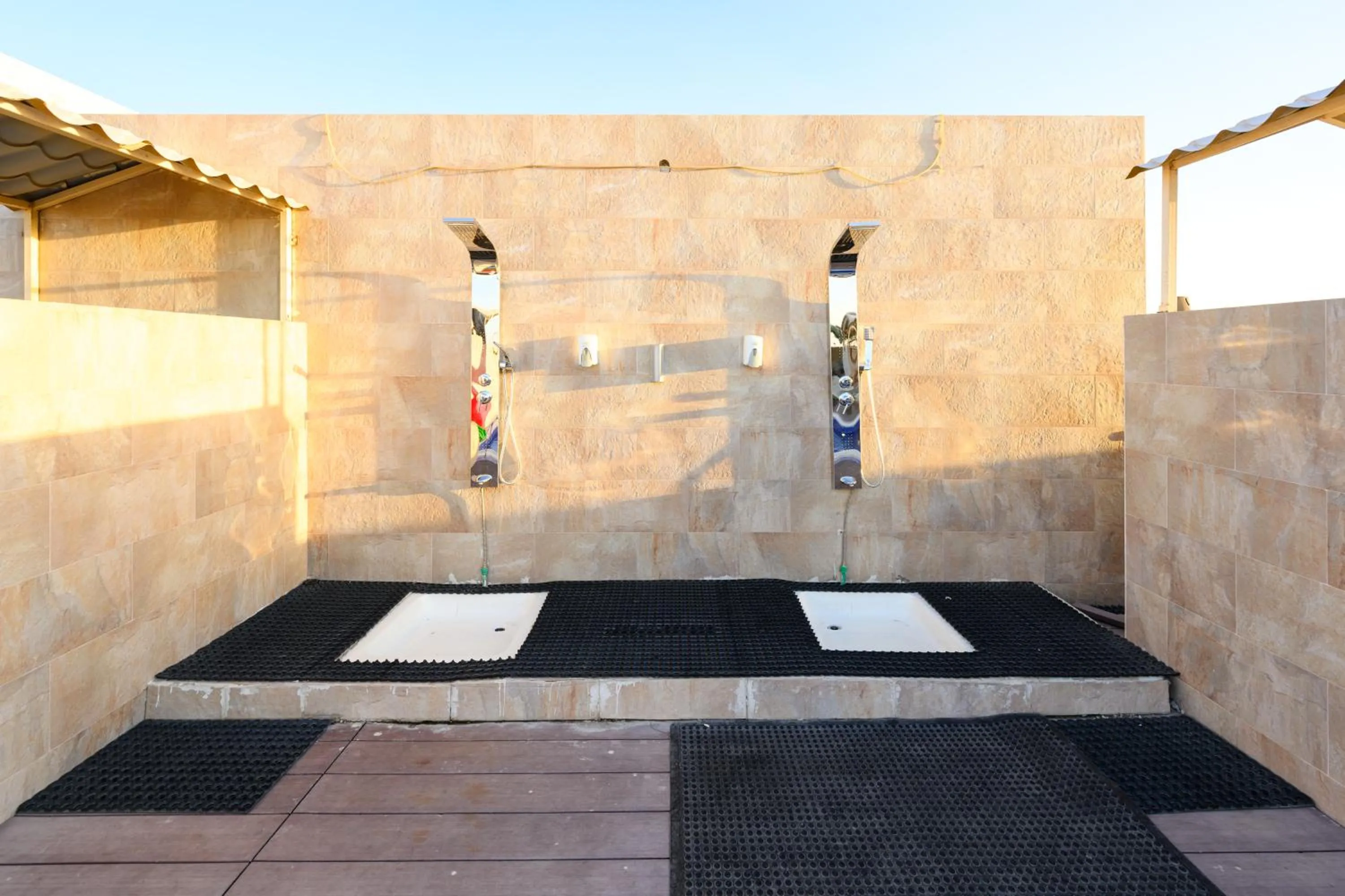 Open Air Bath in Abraj Royal Hotel