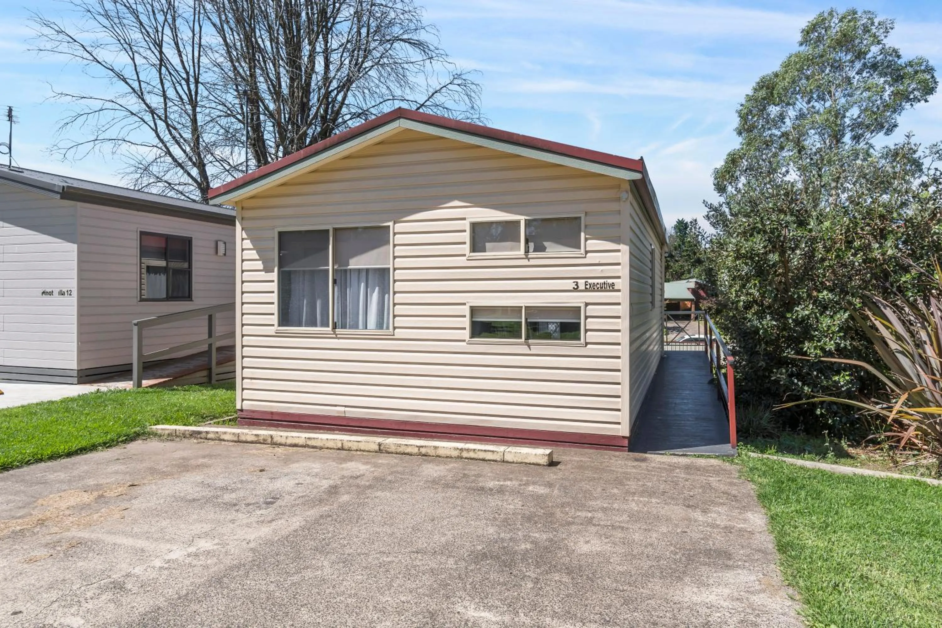Property building in Moss Vale Holiday Park