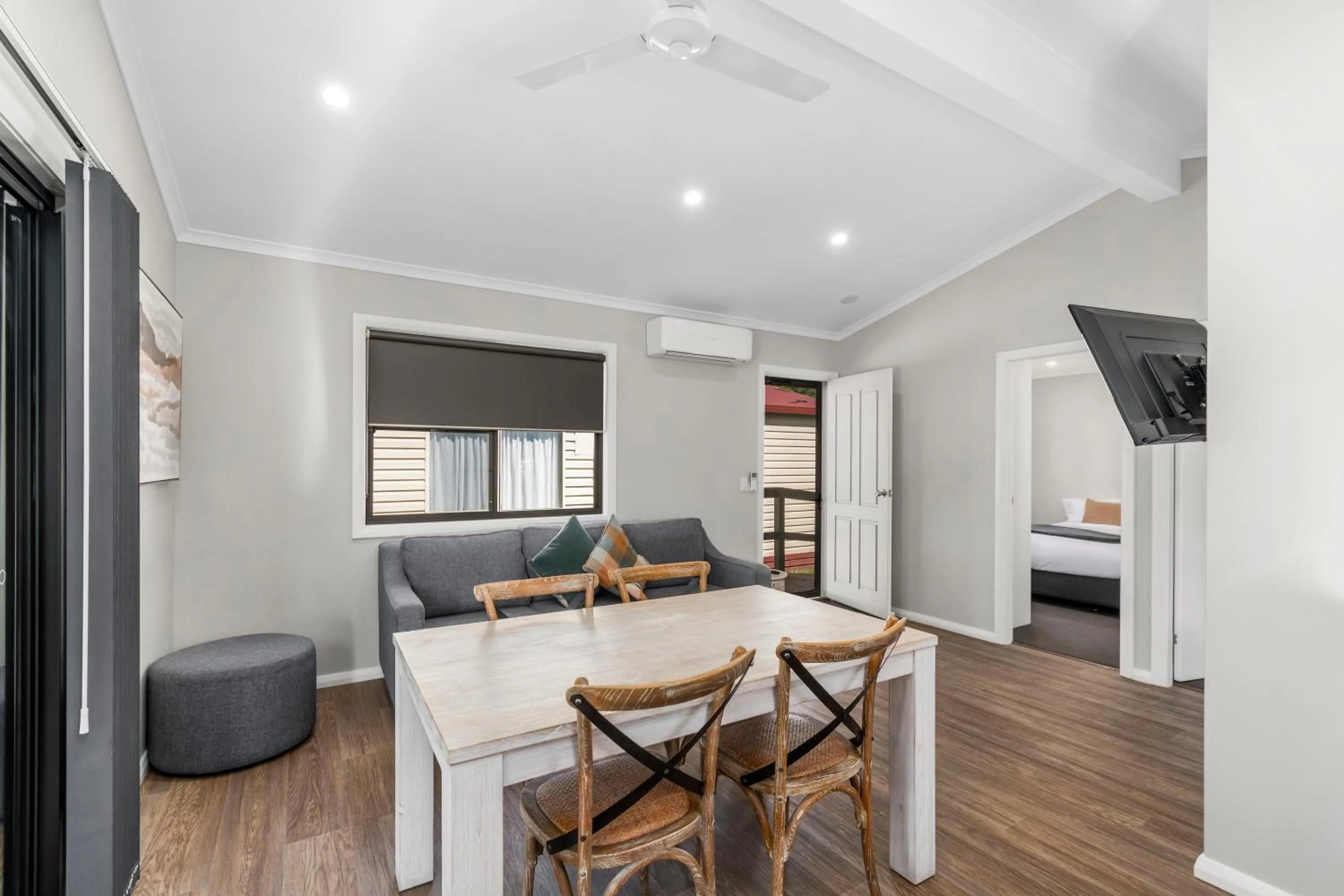 Living room in Moss Vale Holiday Park