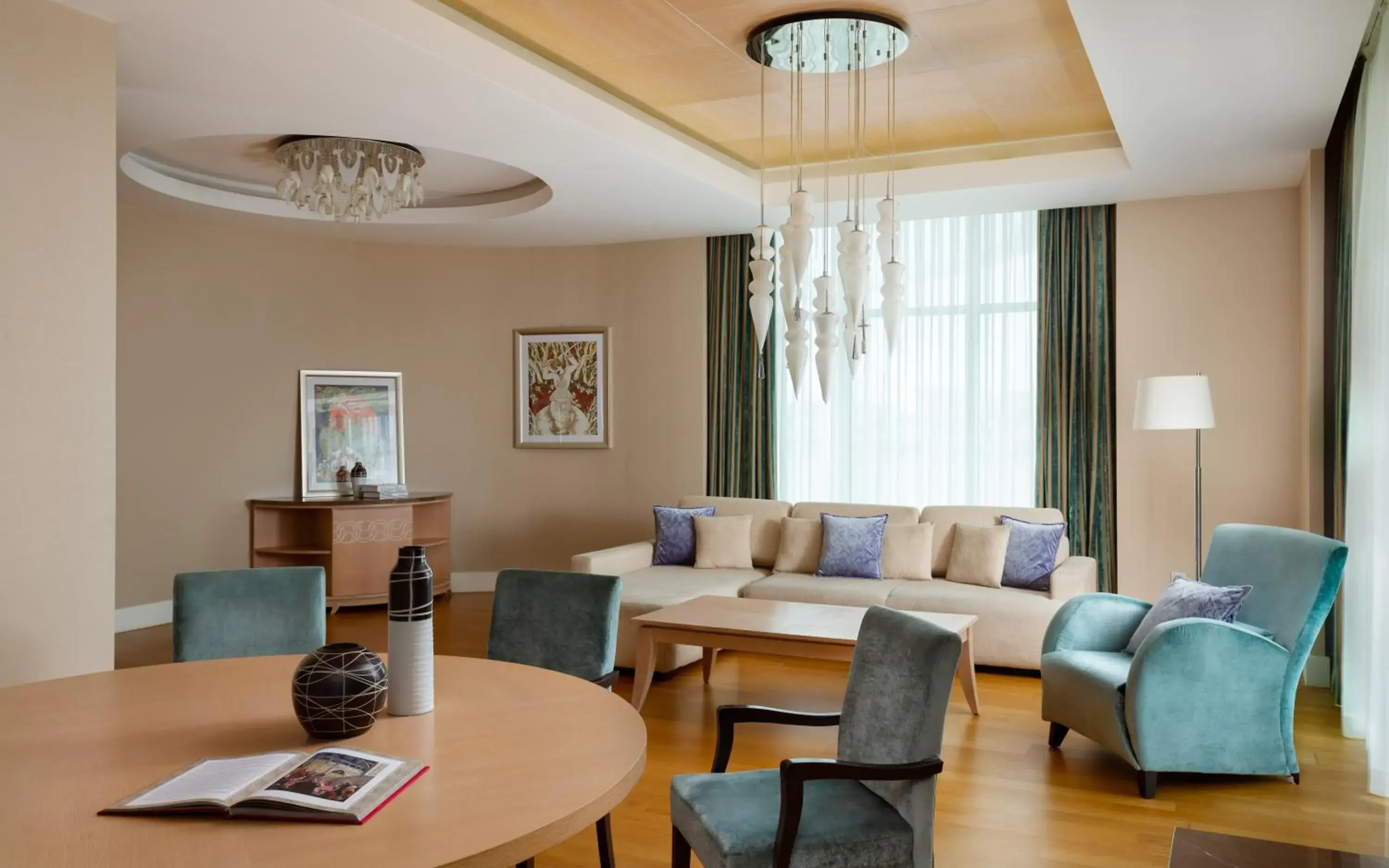 Living room in Badamdar Hotel and Residences Living room in Badamdar Hotel and Residences