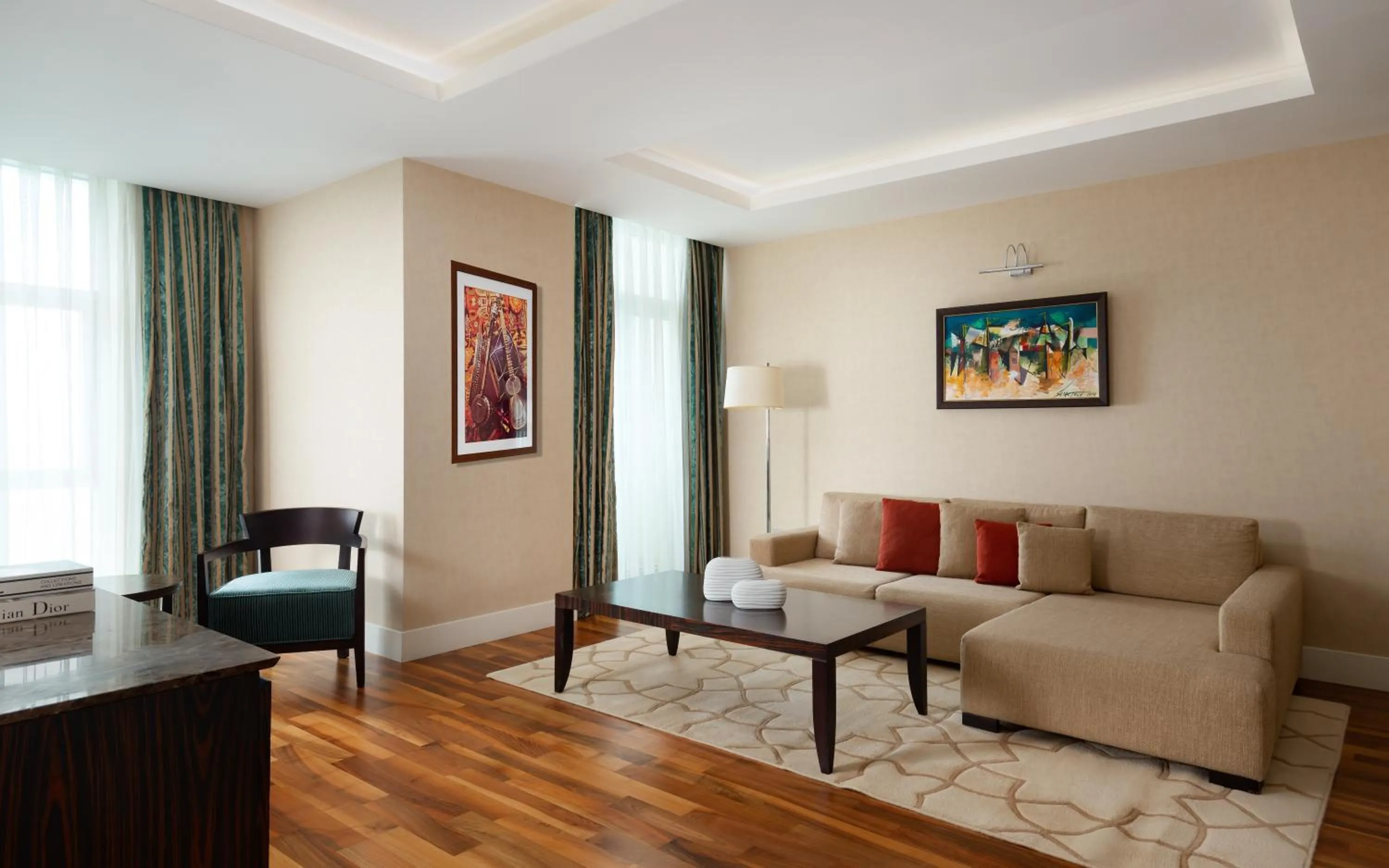 Living room in Badamdar Hotel and Residences