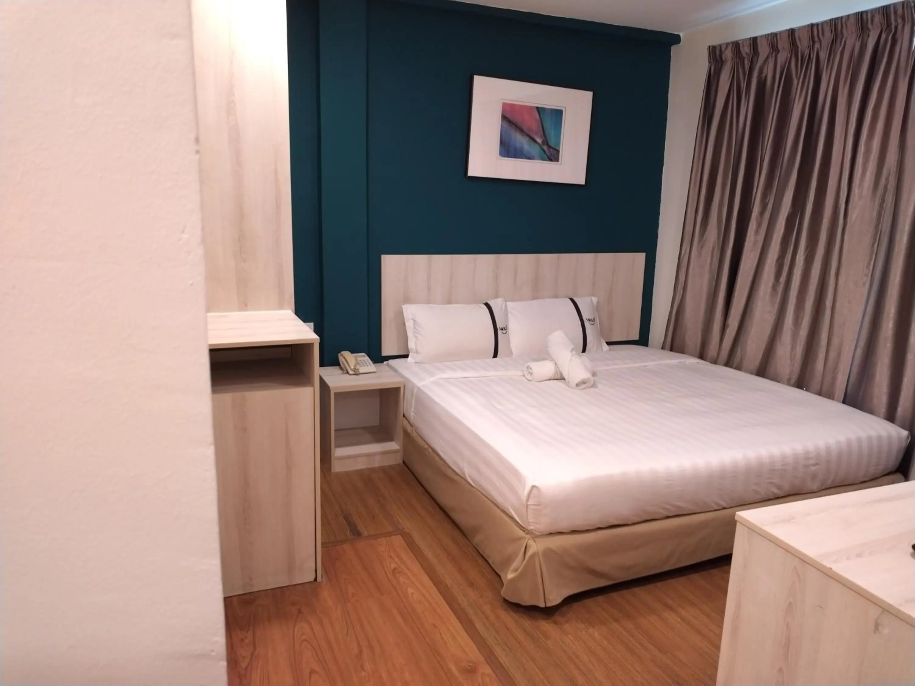 Bed in Smile Hotel Cheras Taman Segar
