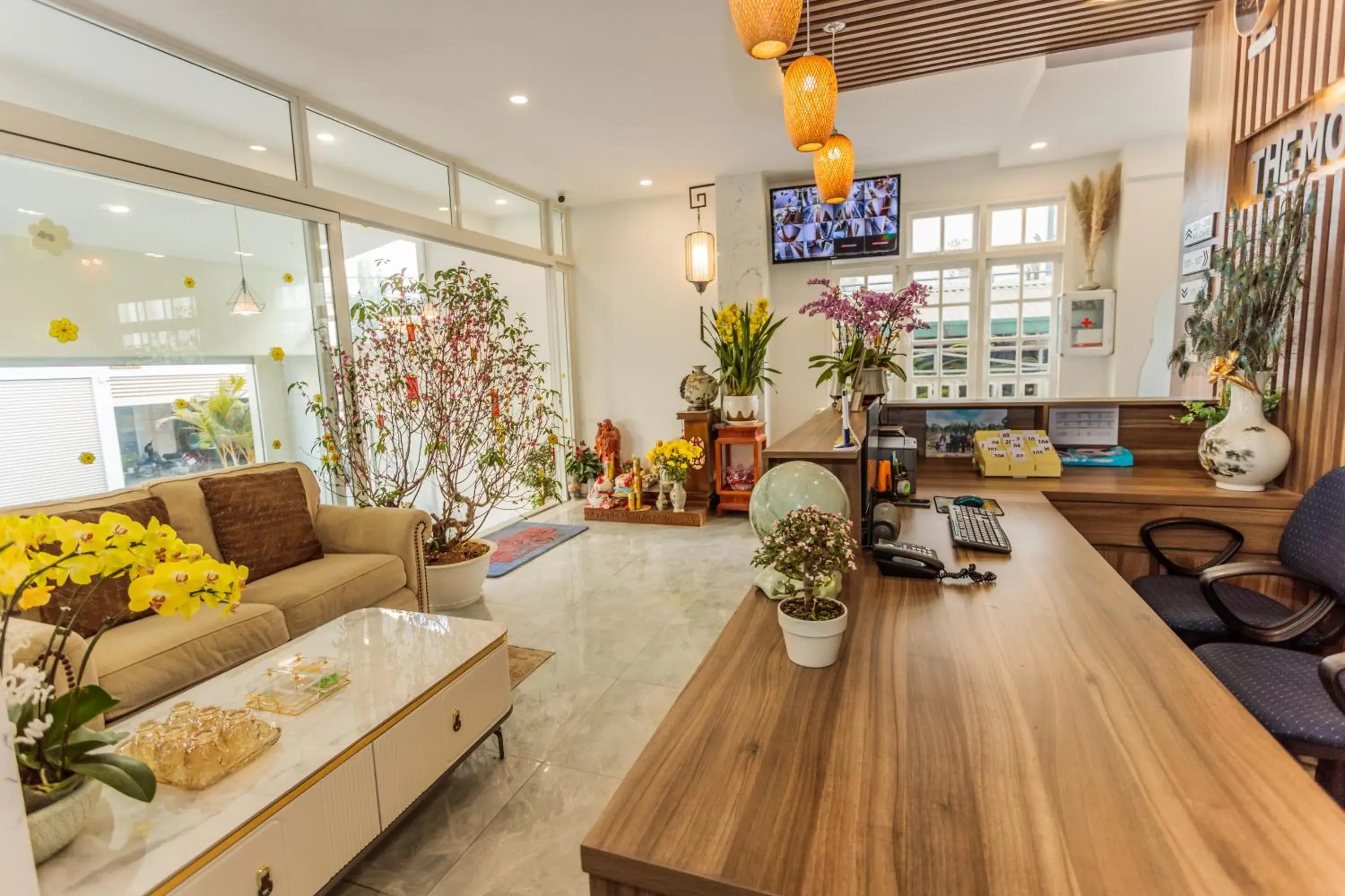 Living room in The Morris Central Hotel - O'TEL Living room in The Morris Central Hotel - O'TEL